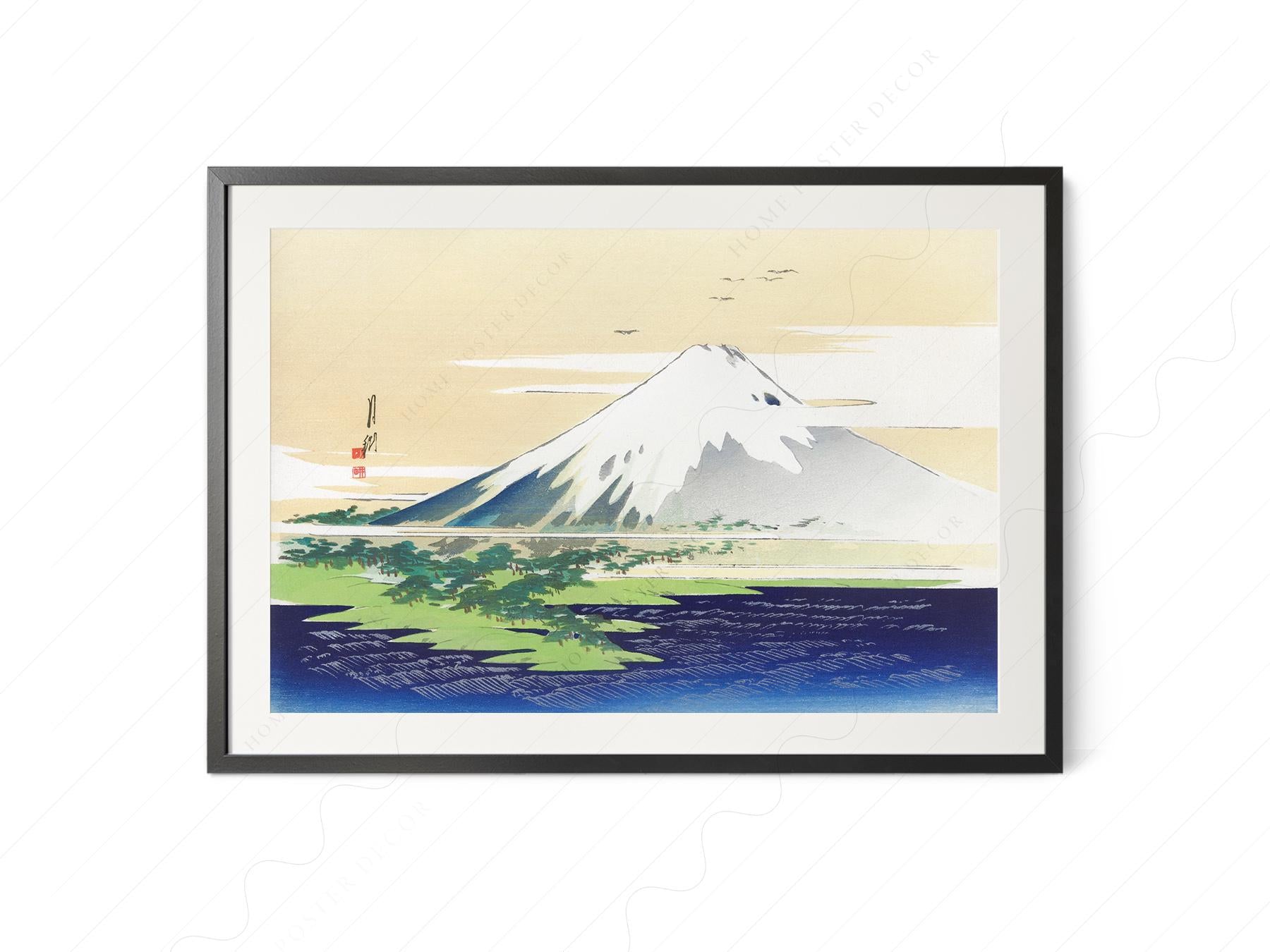 Ogata Gekkō Mount Fuji Art Print – Vintage Japanese – gallery wall art poster