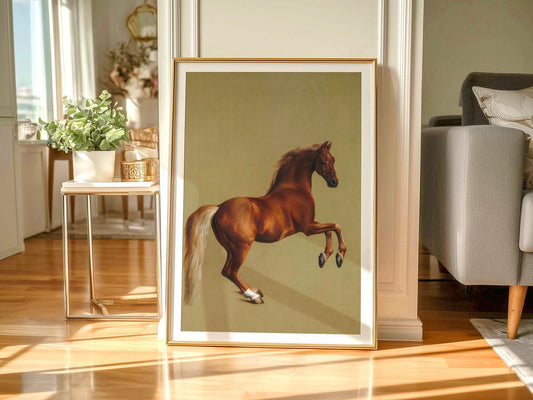 George Stubbs Whistlejacket Art Print – Classic Horse – fine art print wall decor