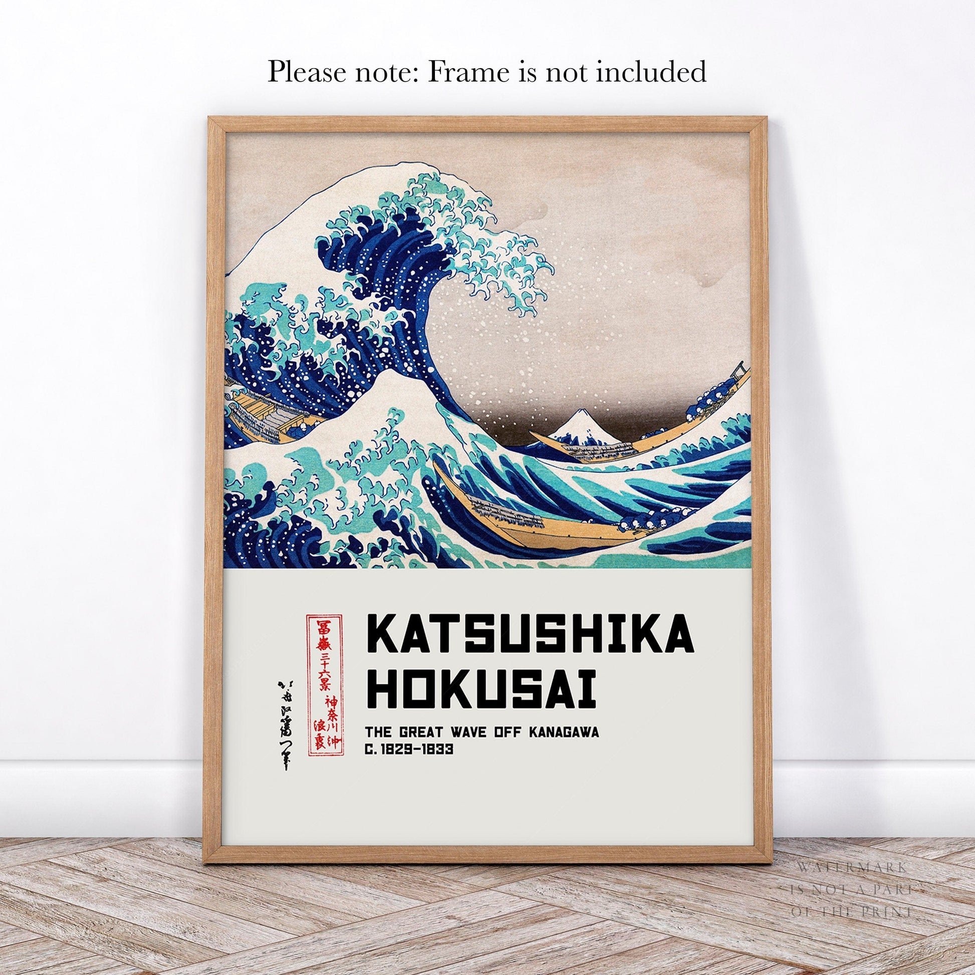 Home Poster Decor Single Kanagawa Art, Blue Gallery Wall, Rothko Poster, Soulages Art, The Great Wave, Gift for Him, Office Decor, Modern Prints, Exhibition Art 14