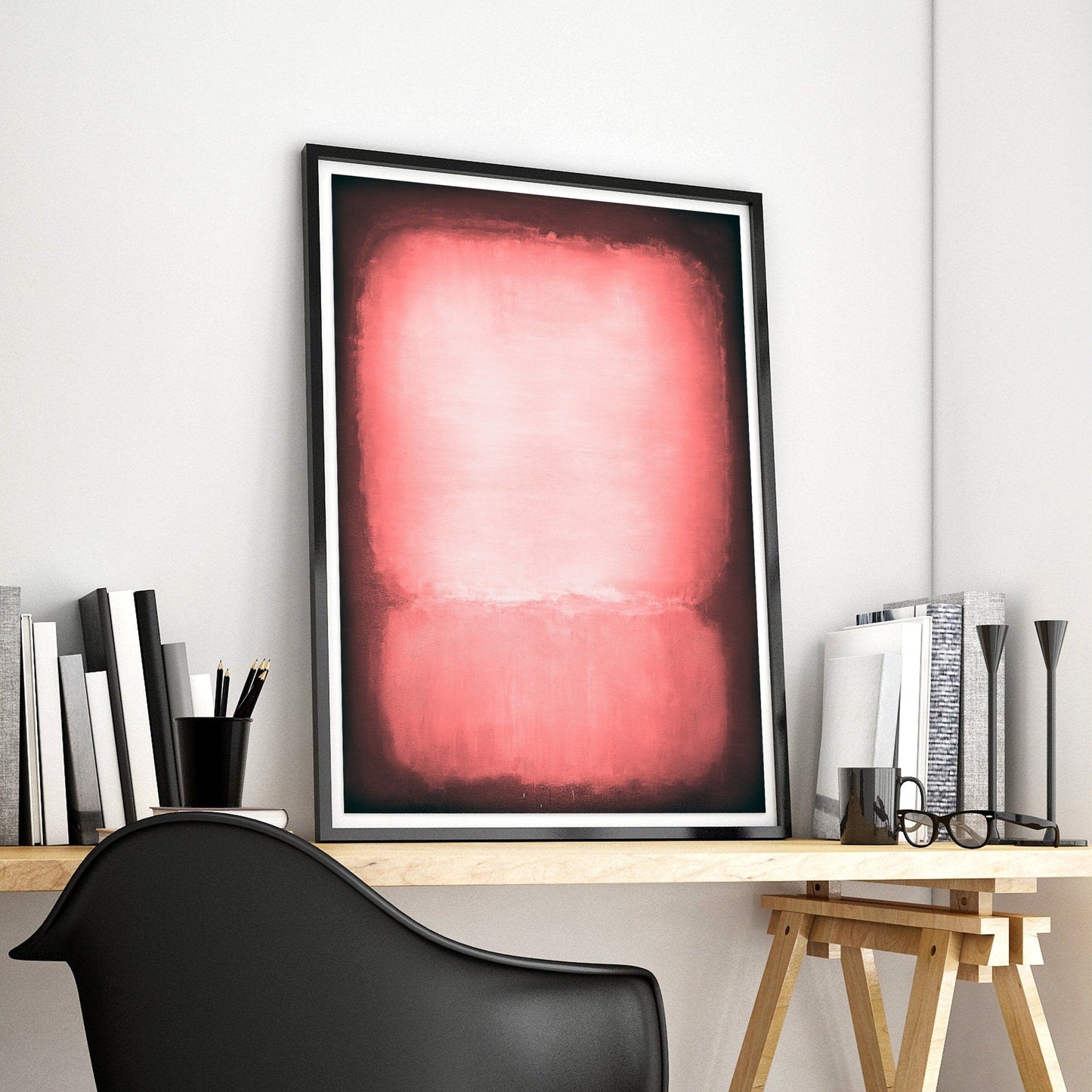 Home Poster Decor Single Mark Rothko Print, Modern Art, Wall Decor, Abstract Art, Exhibition print, Gift Idea, Mark Rothko Poster, High Quality Archival Paper