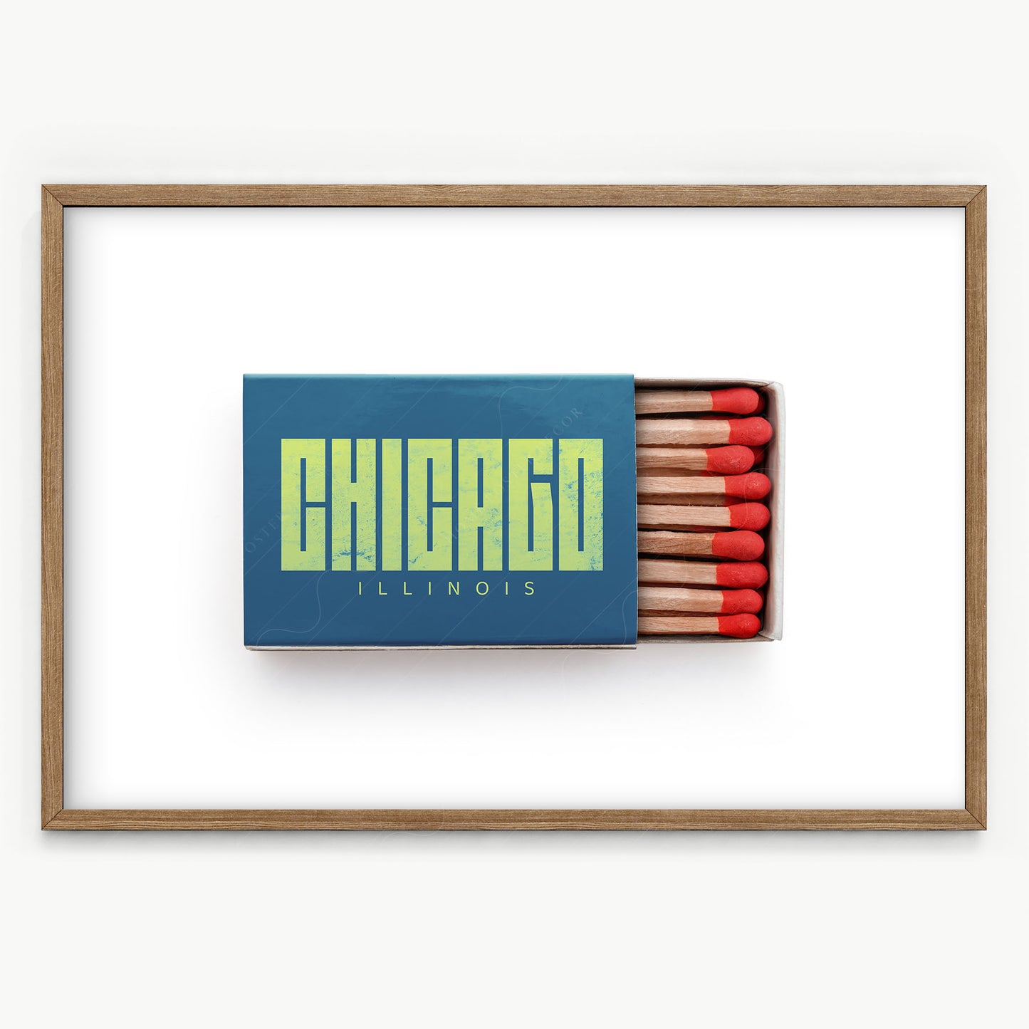Chicago Print, Matchbox Photo, Fine Art print