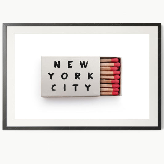 New York Print, Matchbox Photo, Fine Art Print