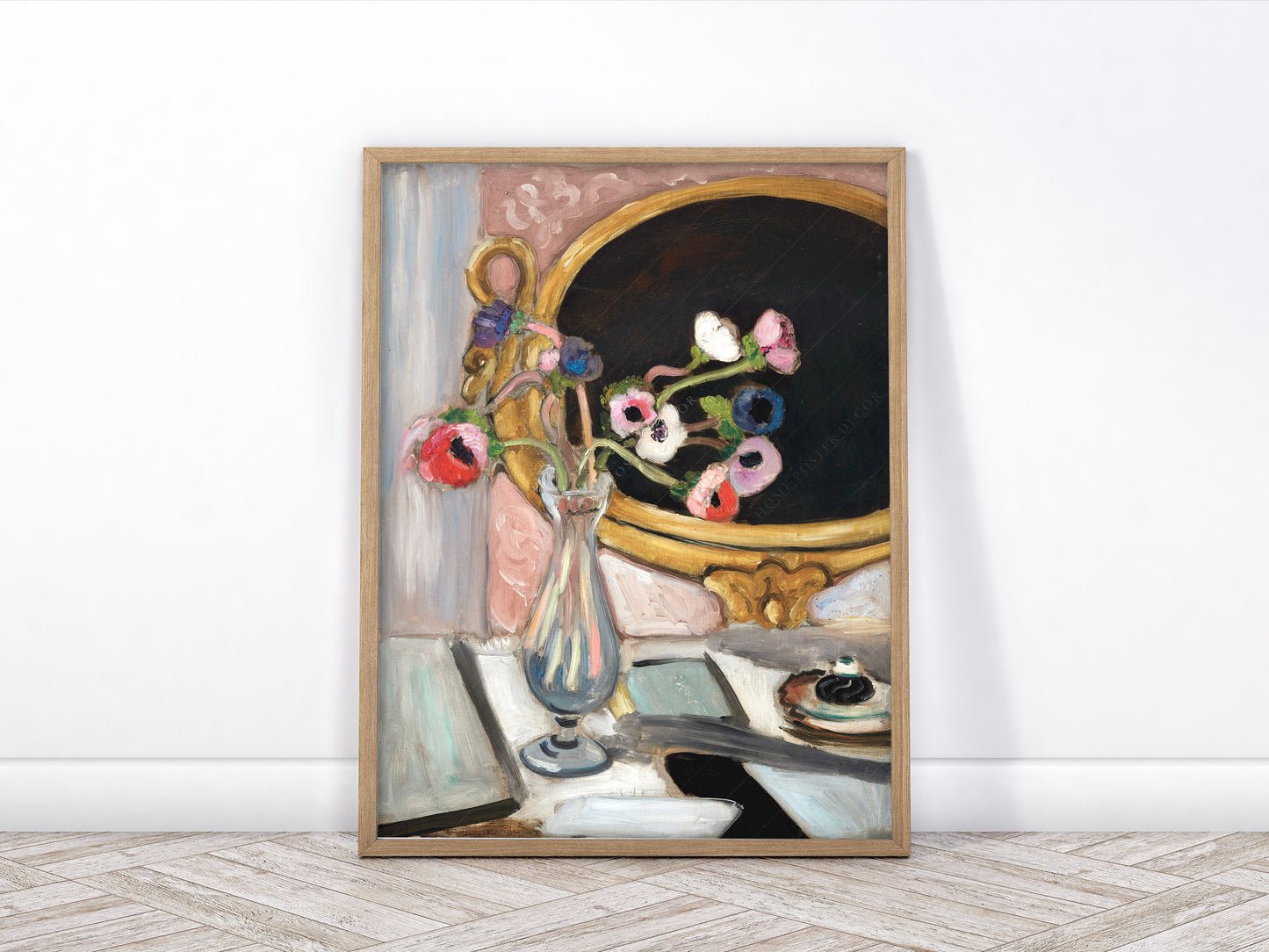 Henri Matisse, Black Mirror Print, Fine Art Print