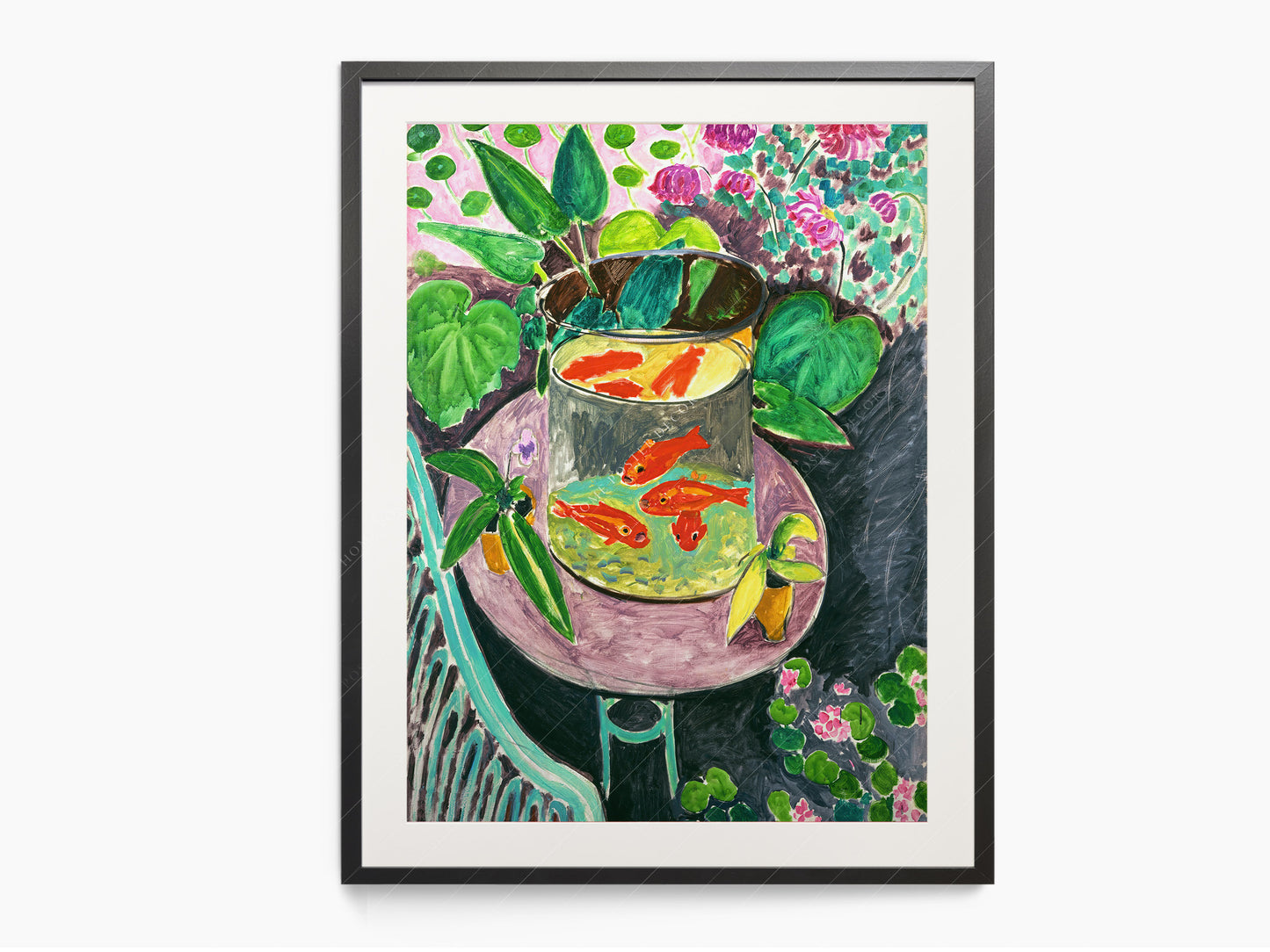 Henri Matisse, The Goldfish Bowl, Fine Art Print