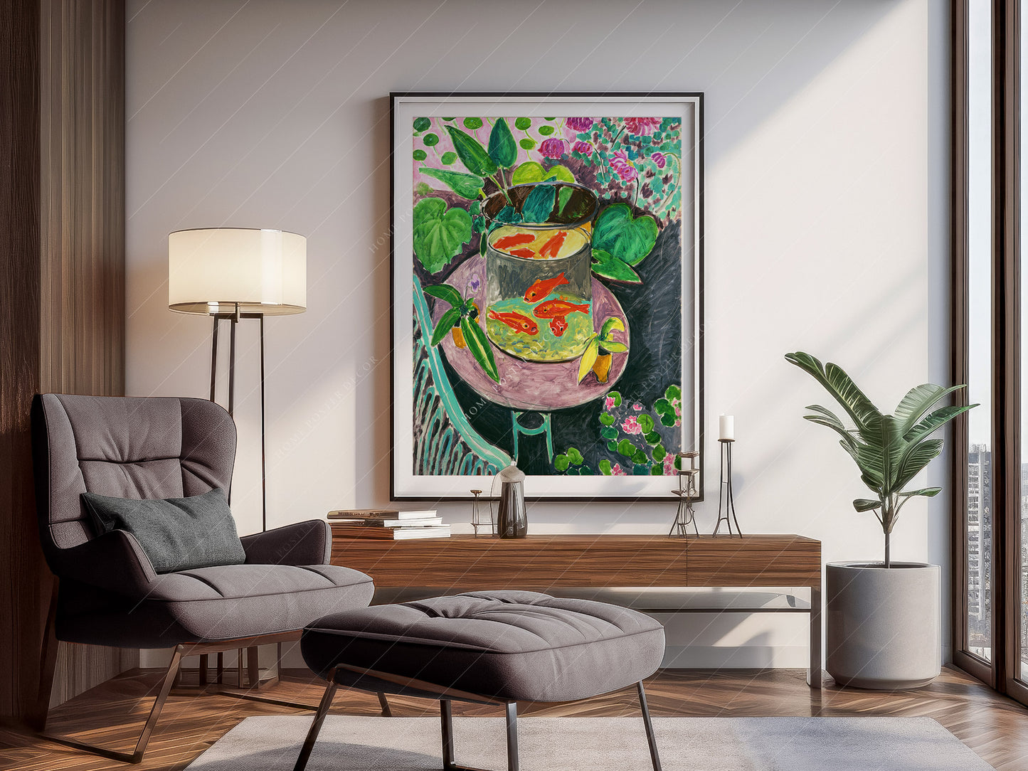 Henri Matisse, The Goldfish Bowl, Fine Art Print