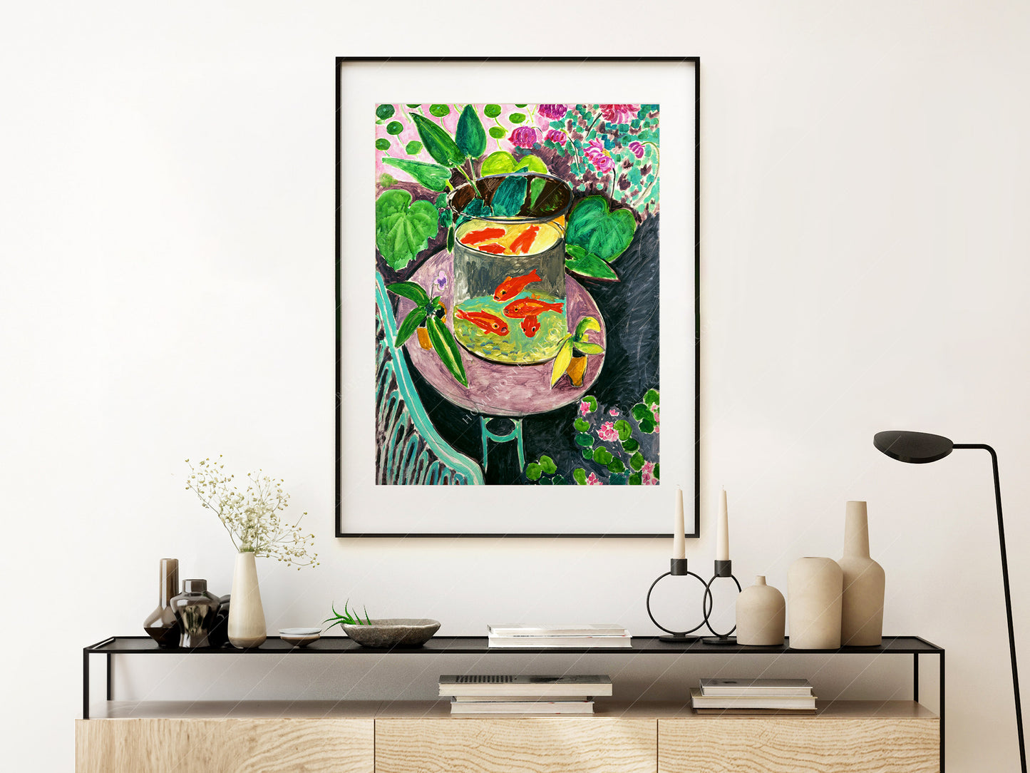 Henri Matisse, The Goldfish Bowl, Fine Art Print