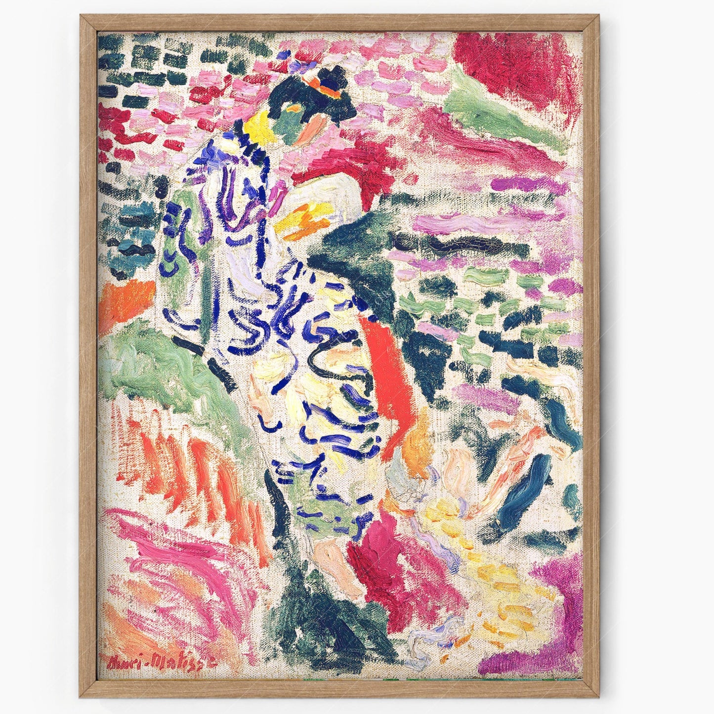 Henri Matisse, La Japonaise, Fine Art Print