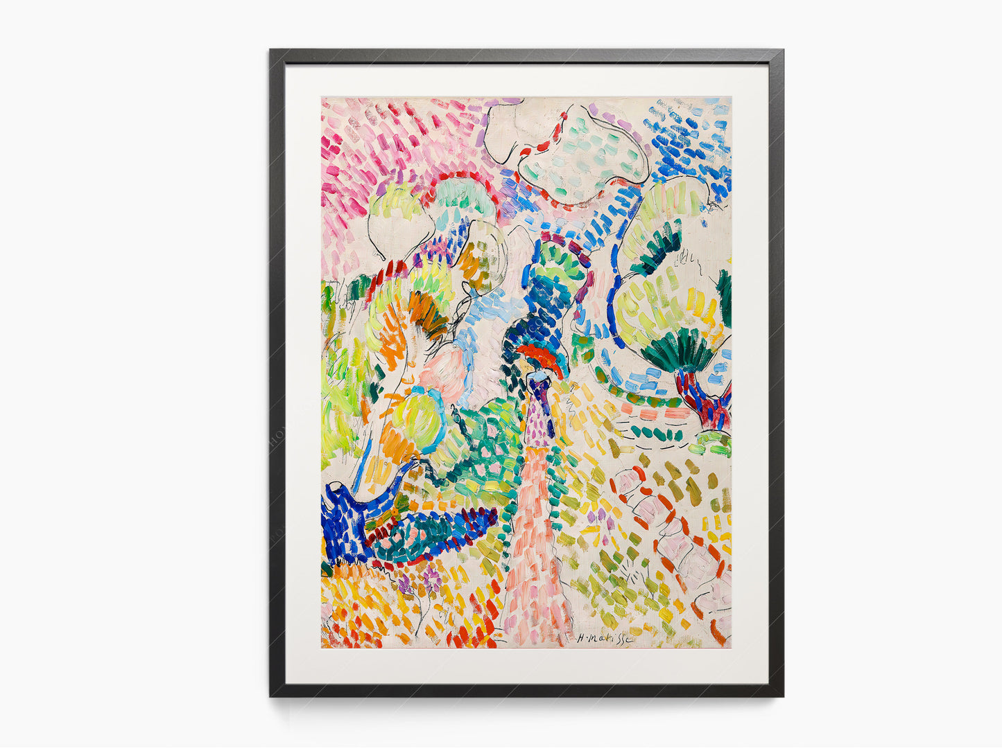 Henri Matisse, Oliviers à Collioure, Fine Art Print