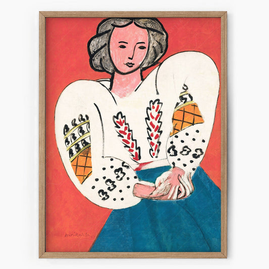 Henri Matisse, La blouse romaine, Fine Art Print