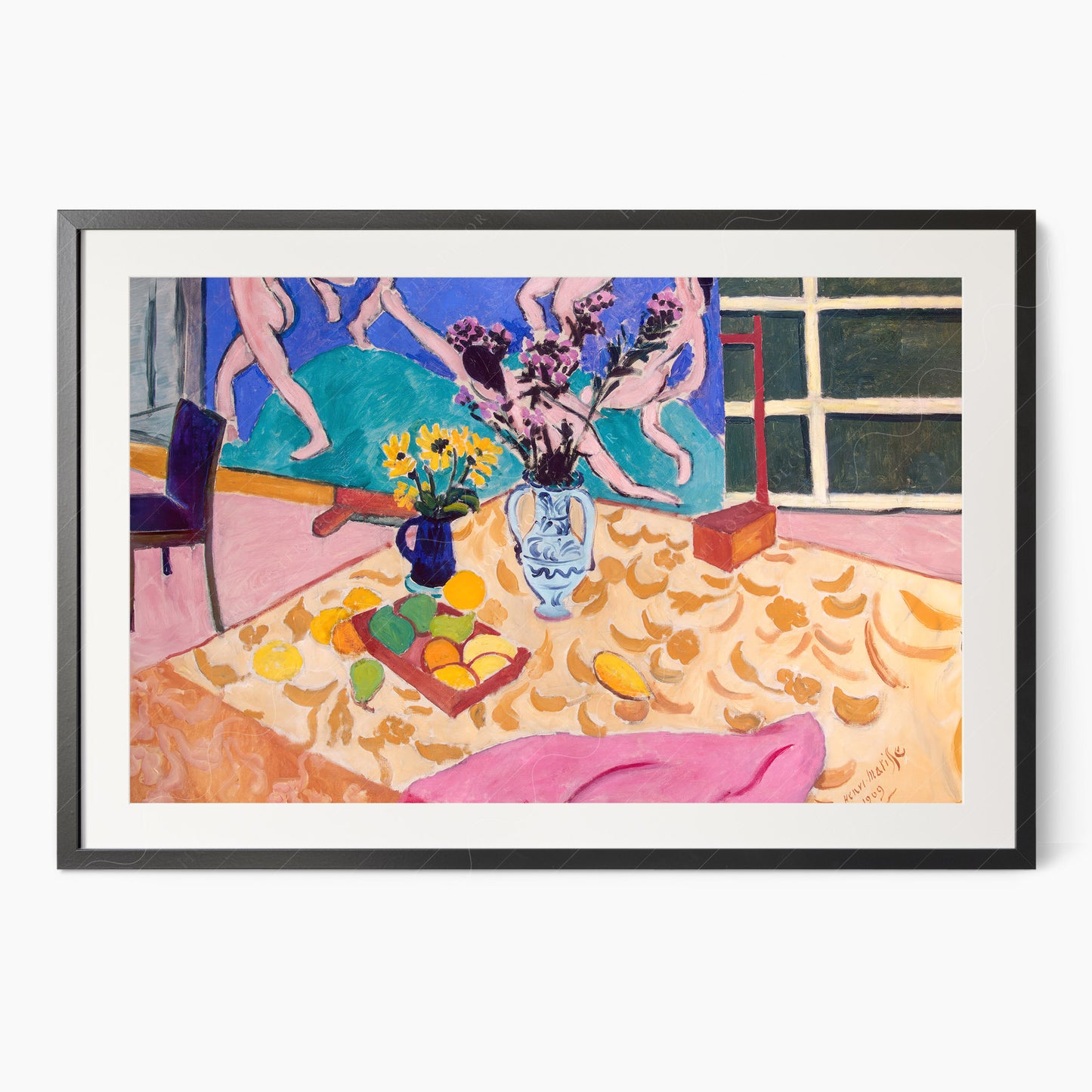 Henri Matisse, Still Life with The Dance, Fine Art Print