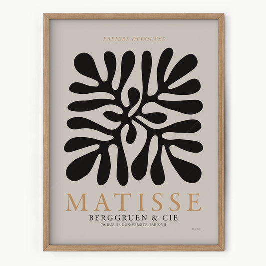 Home Poster Decor Matisse The Cut Outs, Mid Century Modern,