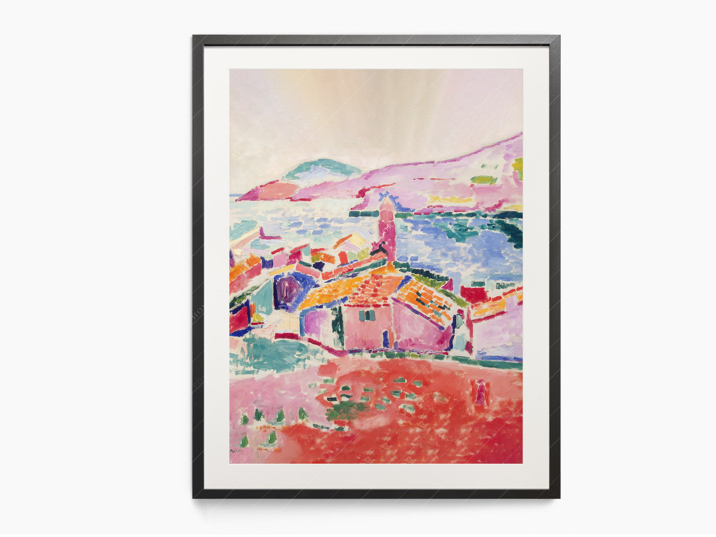 Henri Matisse, View of Collioure, Fine Art Print