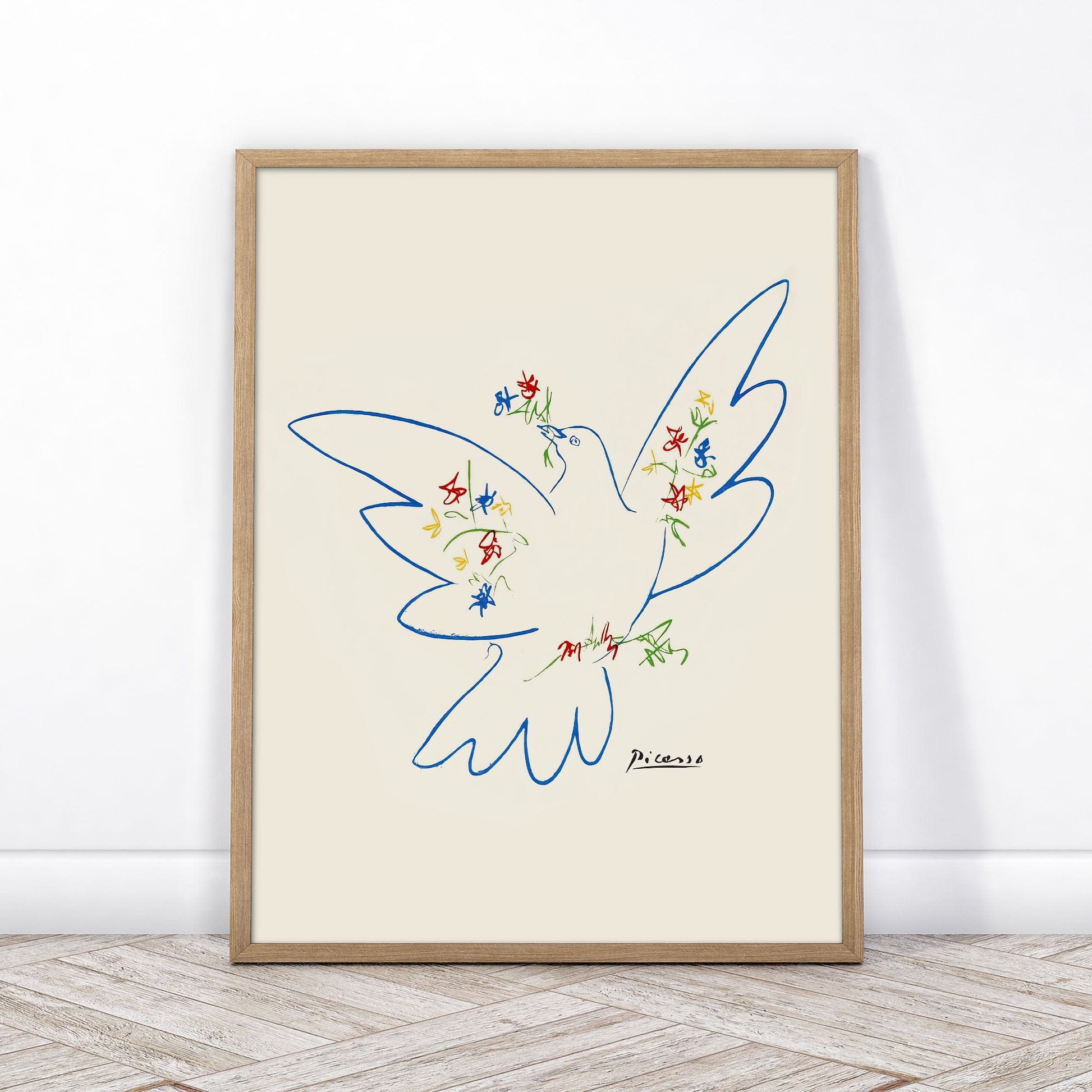 Home Poster Decor Single Pablo Picasso Home Decor, Museum Quality Prints, Dove of Peace