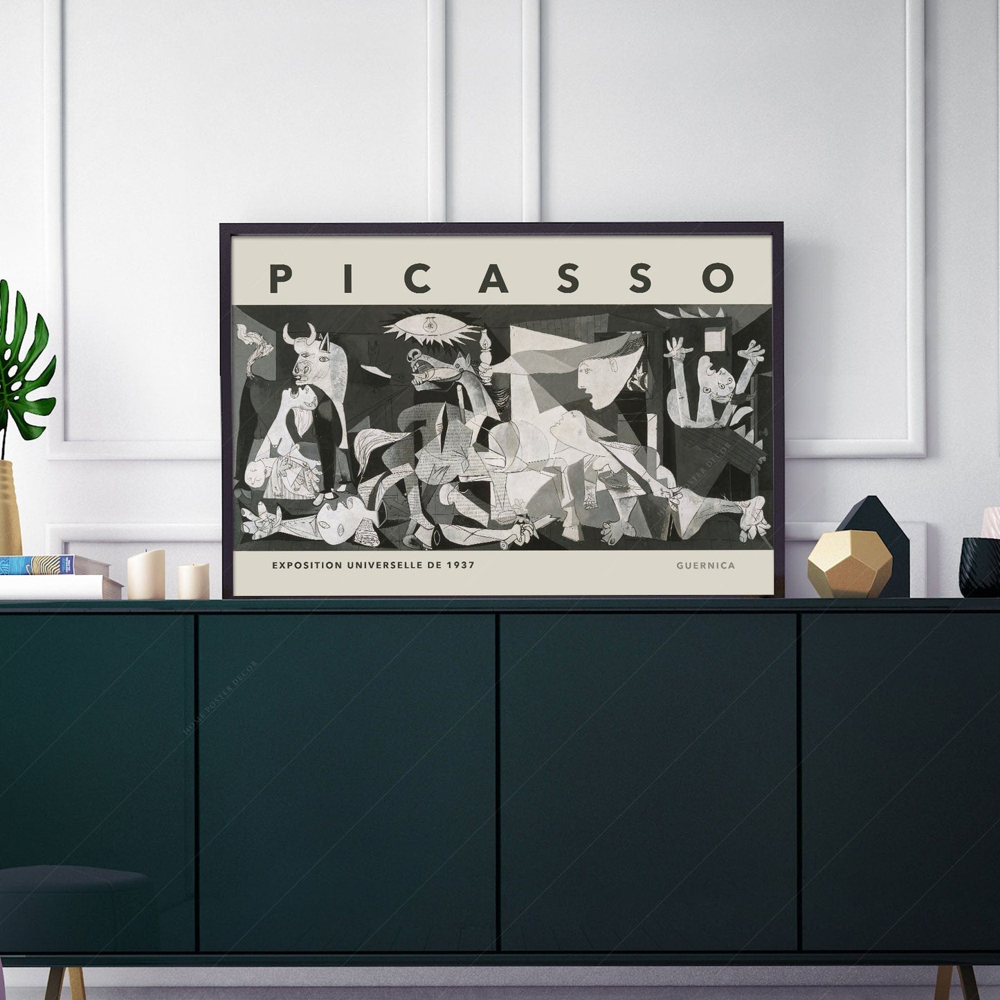 Home Poster Decor Single Pablo Picasso Home Decor, Museum Quality Prints, Guernica