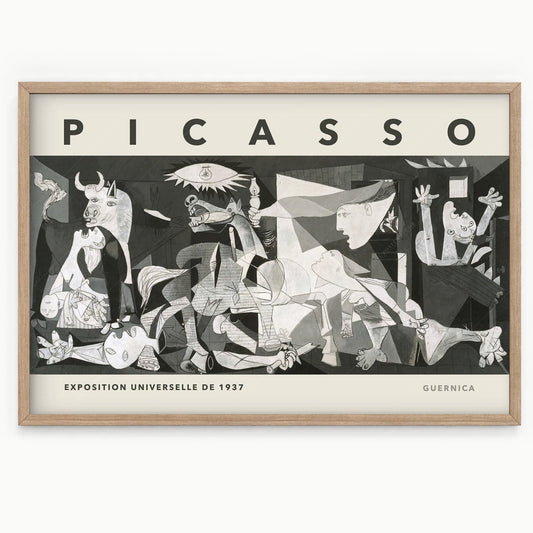 Home Poster Decor Single Pablo Picasso Home Decor, Museum Quality Prints, Guernica