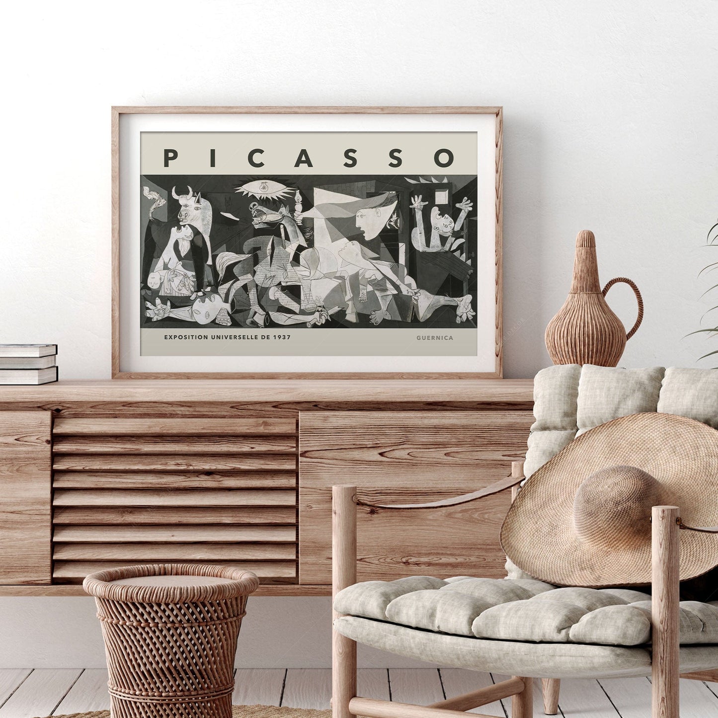 Home Poster Decor Single Pablo Picasso Home Decor, Museum Quality Prints, Guernica