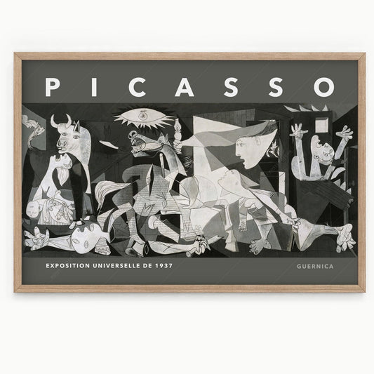 Home Poster Decor Single Pablo Picasso Home Decor, Museum Quality Prints, Guernica