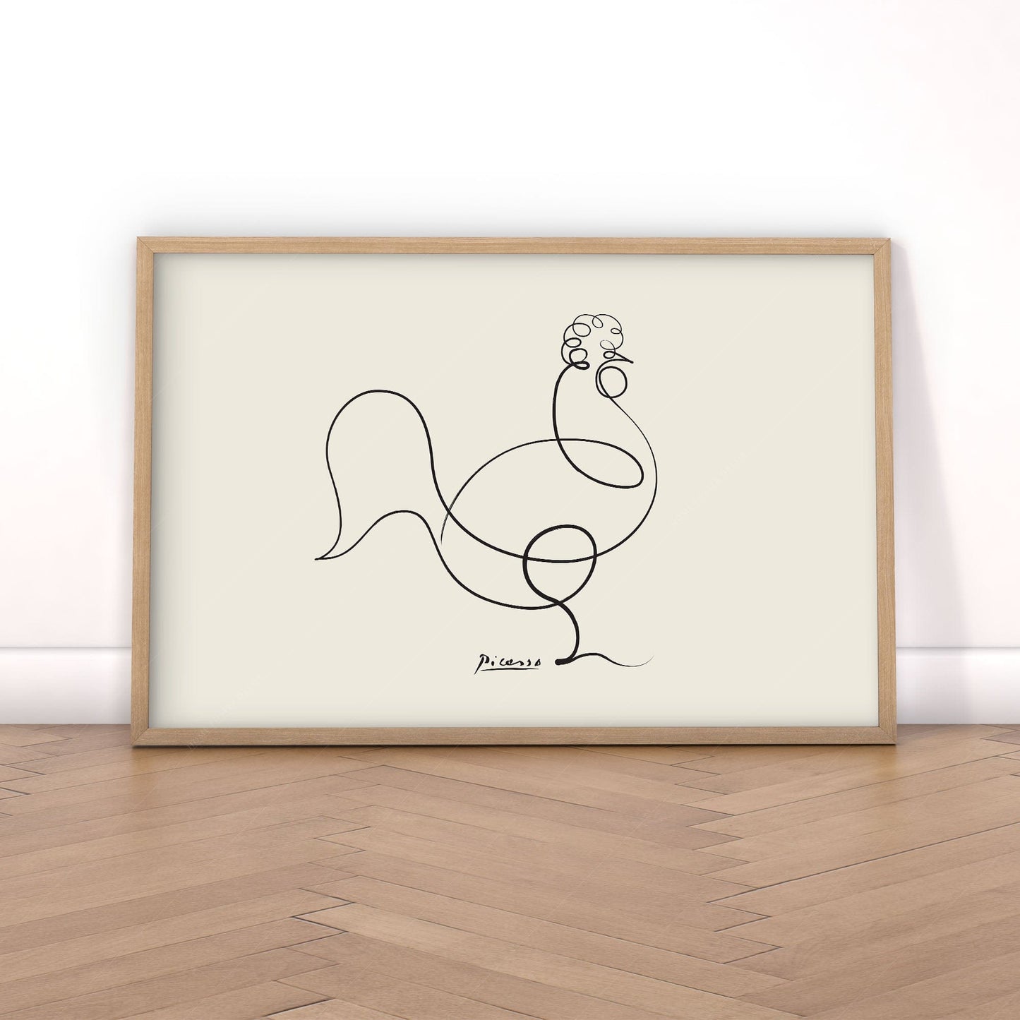 Home Poster Decor Single Pablo Picasso Home Decor, Museum Quality Prints, Le Coq, Rooster