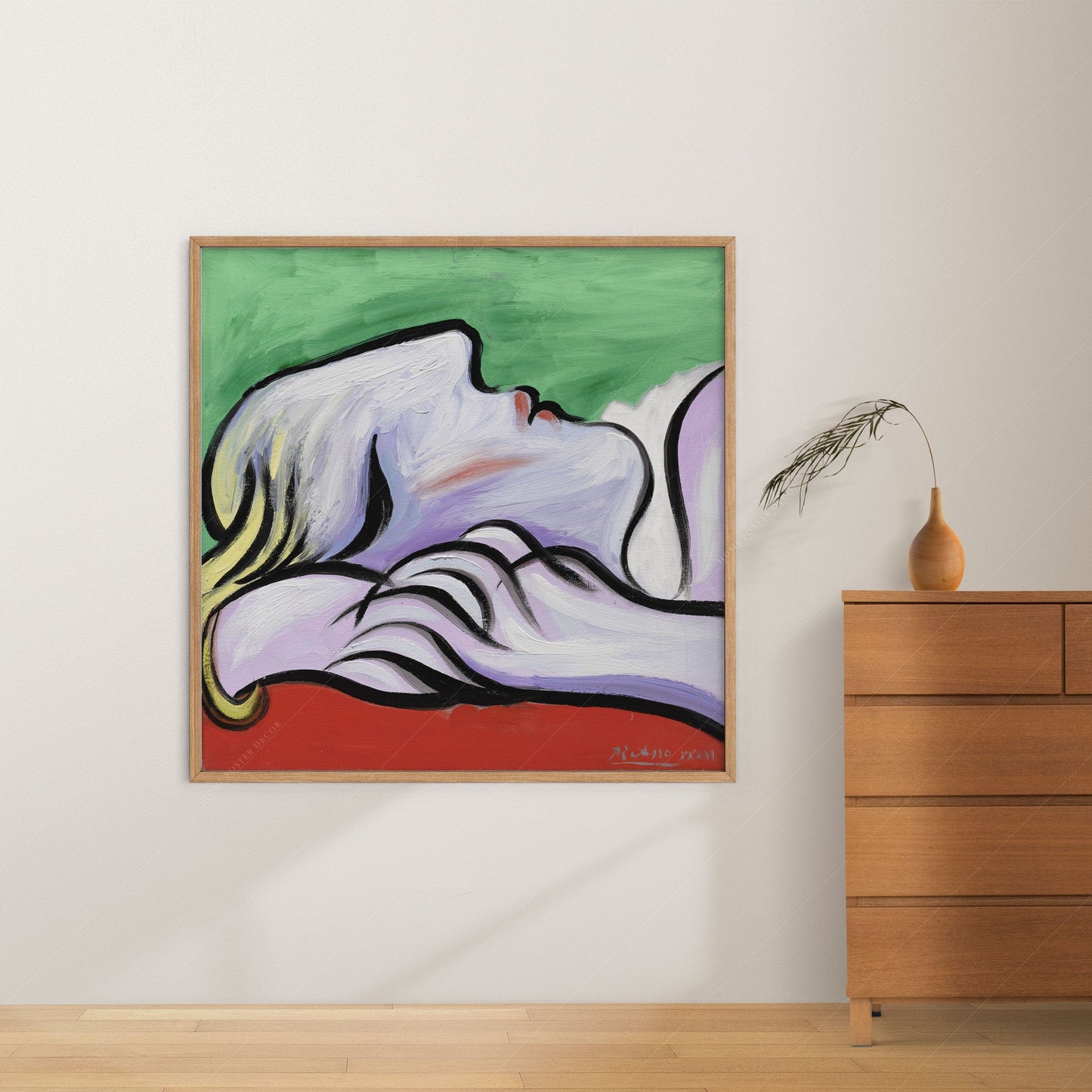 Home Poster Decor Single Pablo Picasso Home Decor, Museum Quality Prints, Le Repos