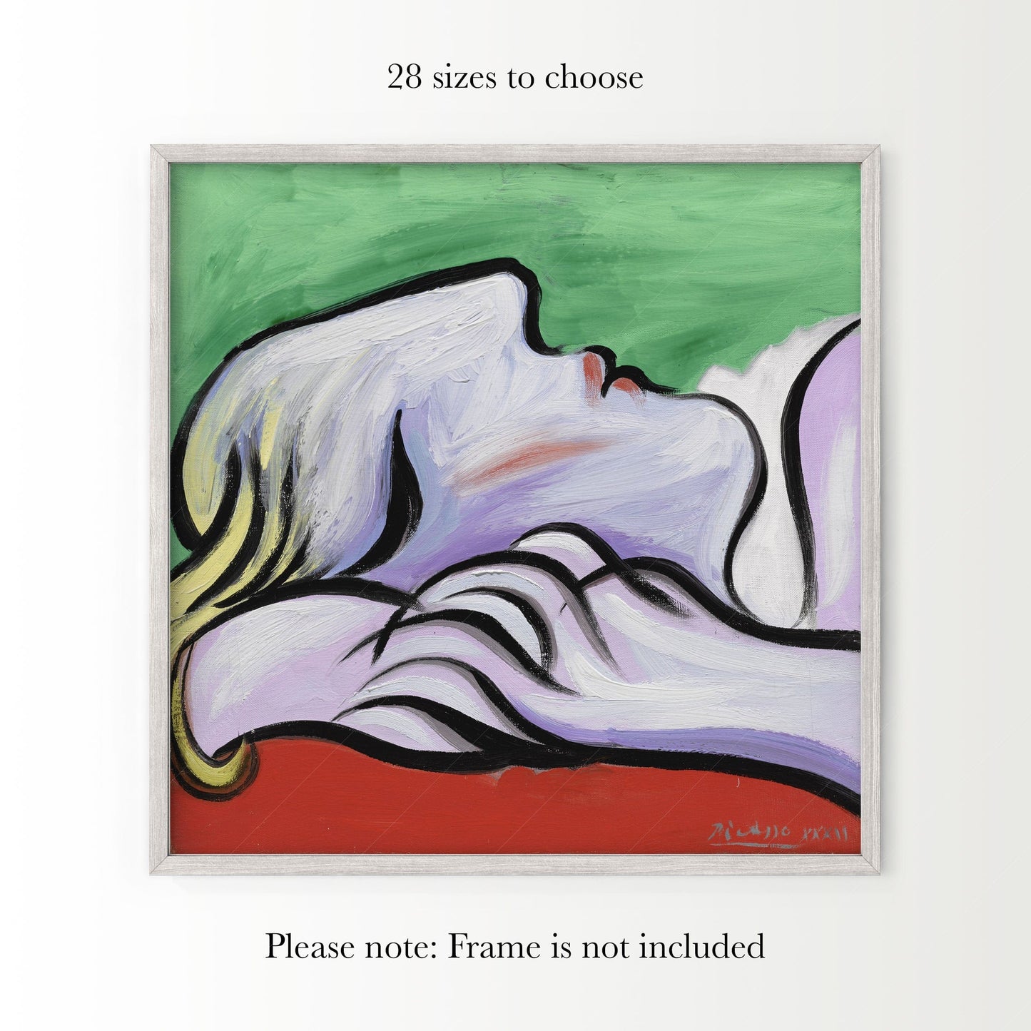 Home Poster Decor Single Pablo Picasso Home Decor, Museum Quality Prints, Le Repos