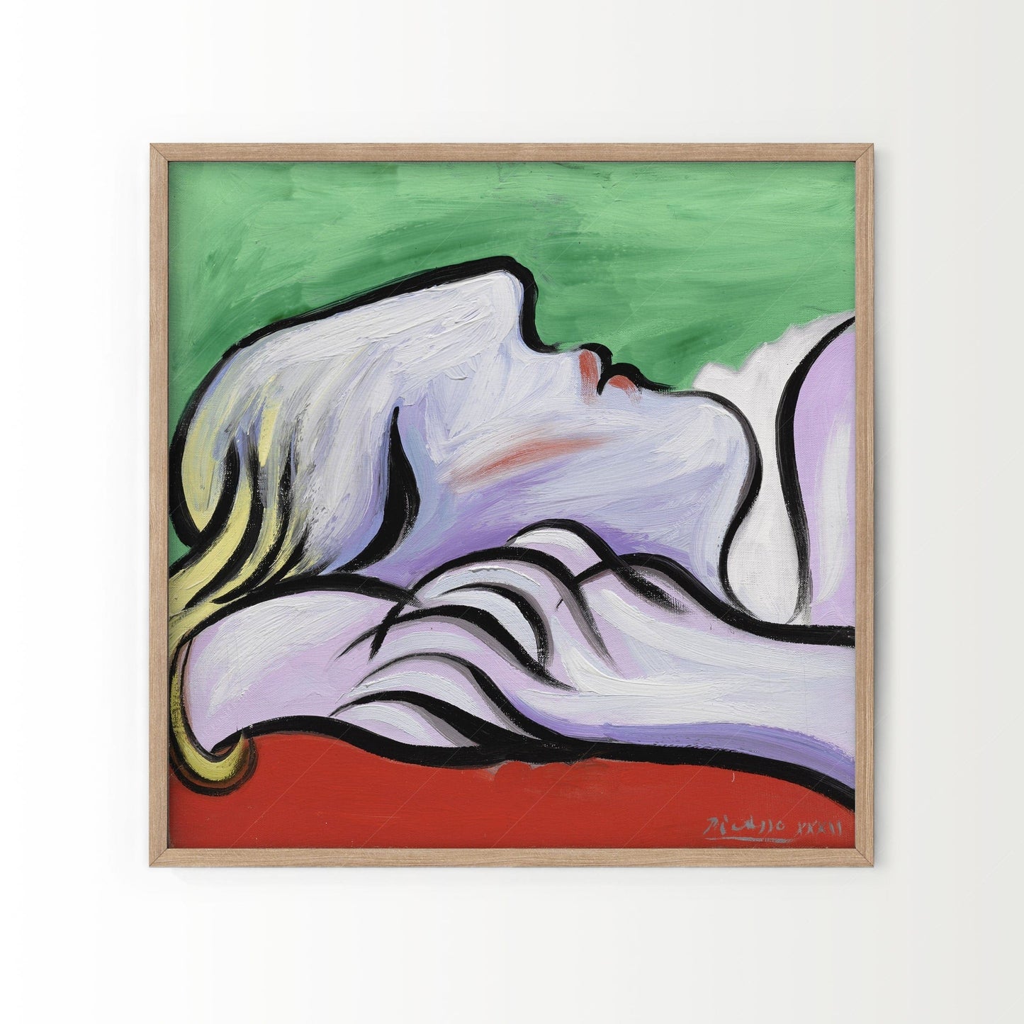 Home Poster Decor Single Pablo Picasso Home Decor, Museum Quality Prints, Le Repos