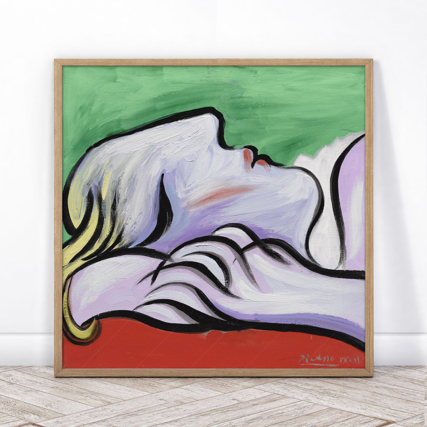 Home Poster Decor Single Pablo Picasso Home Decor, Museum Quality Prints, Le Repos