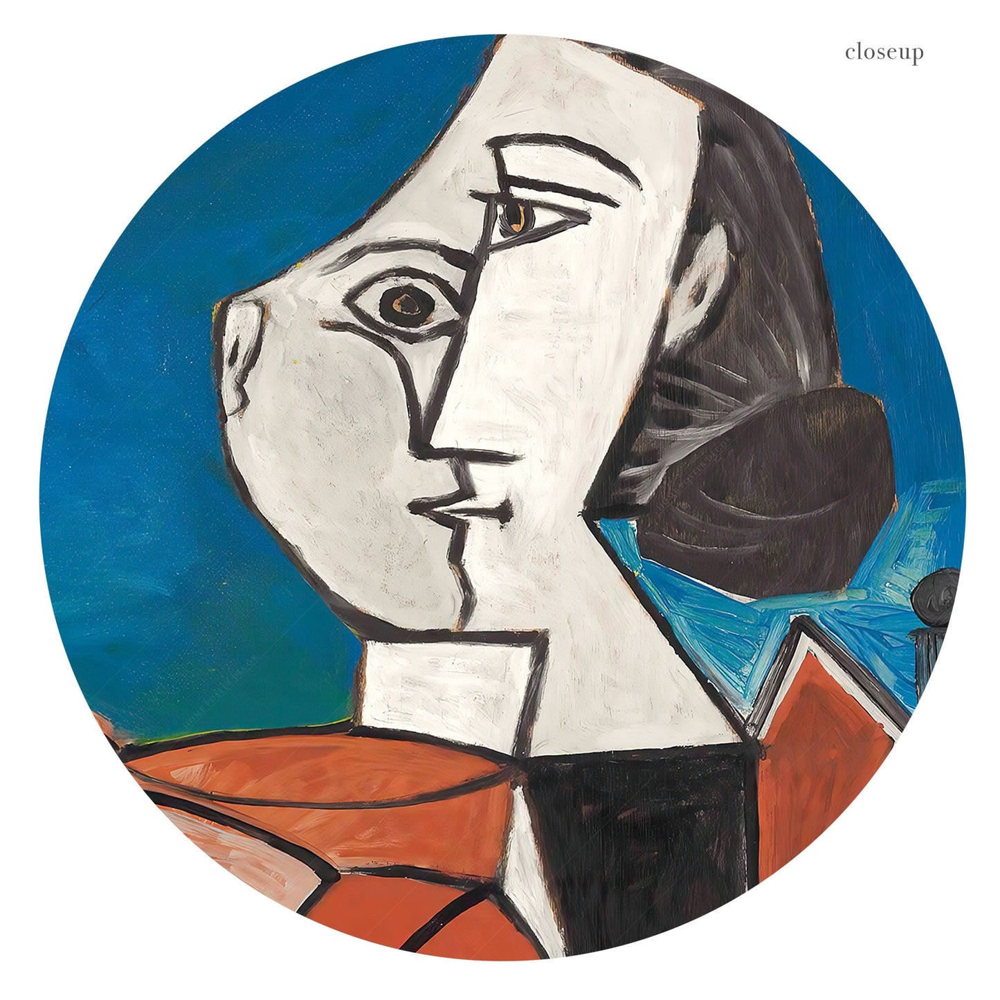 Home Poster Decor Single Pablo Picasso Home Decor, Museum Quality Prints, Mirror Face