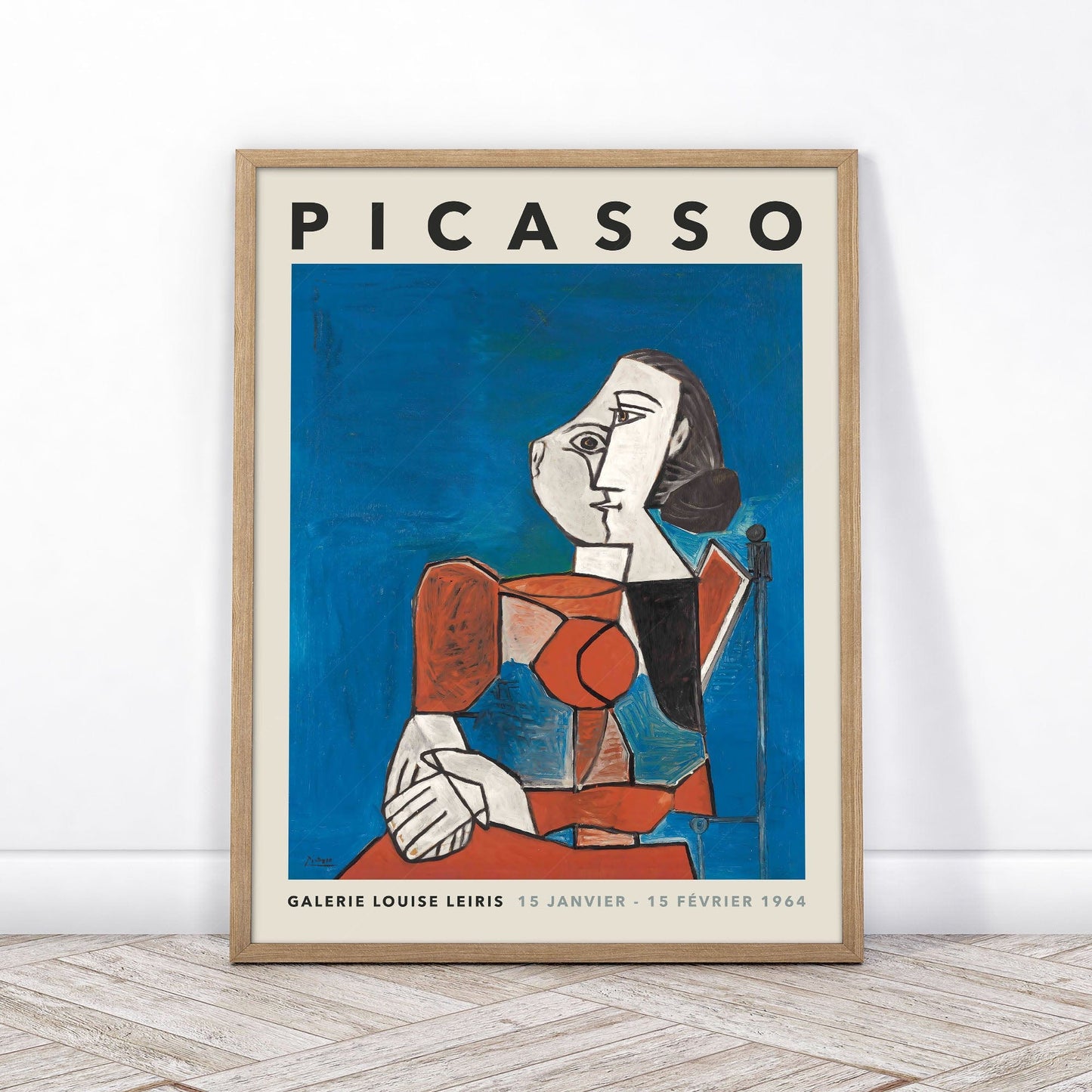 Home Poster Decor Single Pablo Picasso Home Decor, Museum Quality Prints, Mirror Face