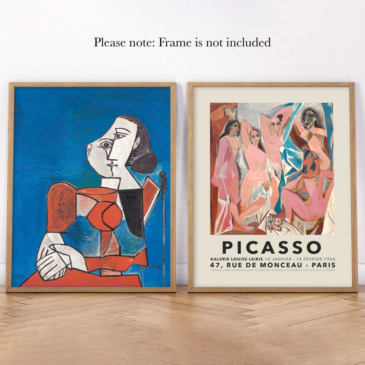 Home Poster Decor Set of 2 Pablo Picasso Home Decor, Museum Quality Prints, Set of 2 Wall Art