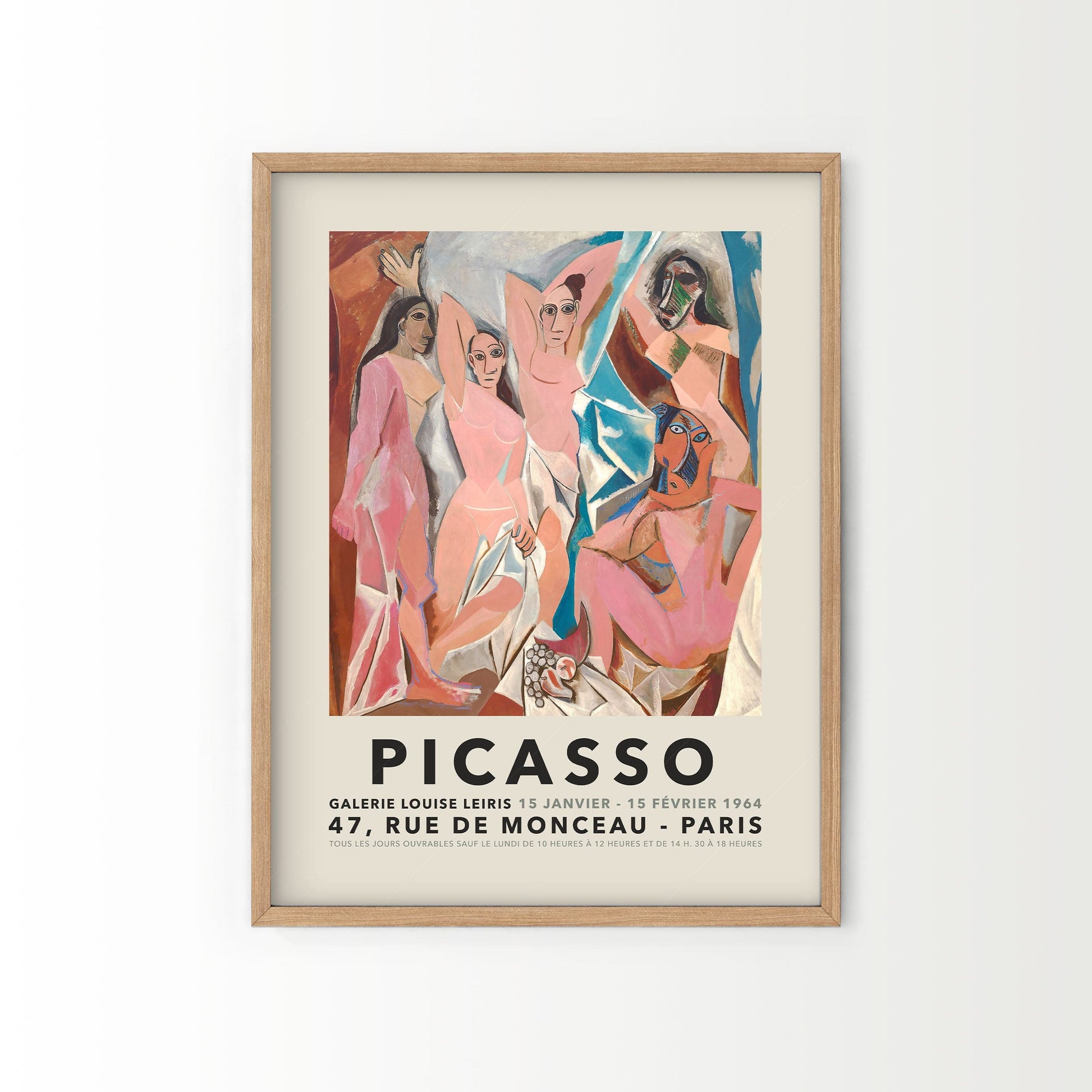 Home Poster Decor Set of 2 Pablo Picasso Home Decor, Museum Quality Prints, Set of 2 Wall Art