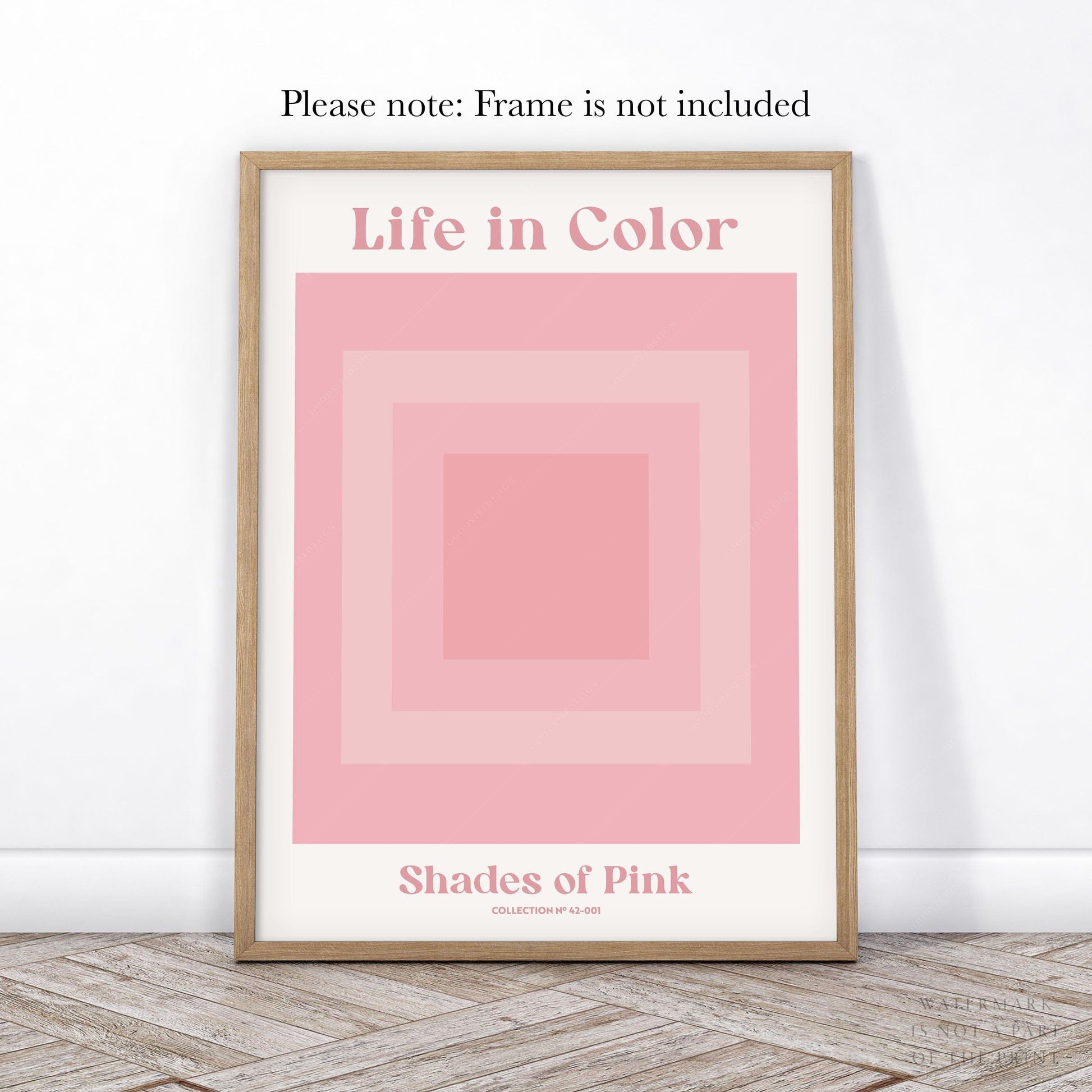 Home Poster Decor Pink Wall Art, Colorful Decor, Minimalist Artwork, Pink Room Decor, Abstract pink art, Modern apartment decor, Geometric shapes 1