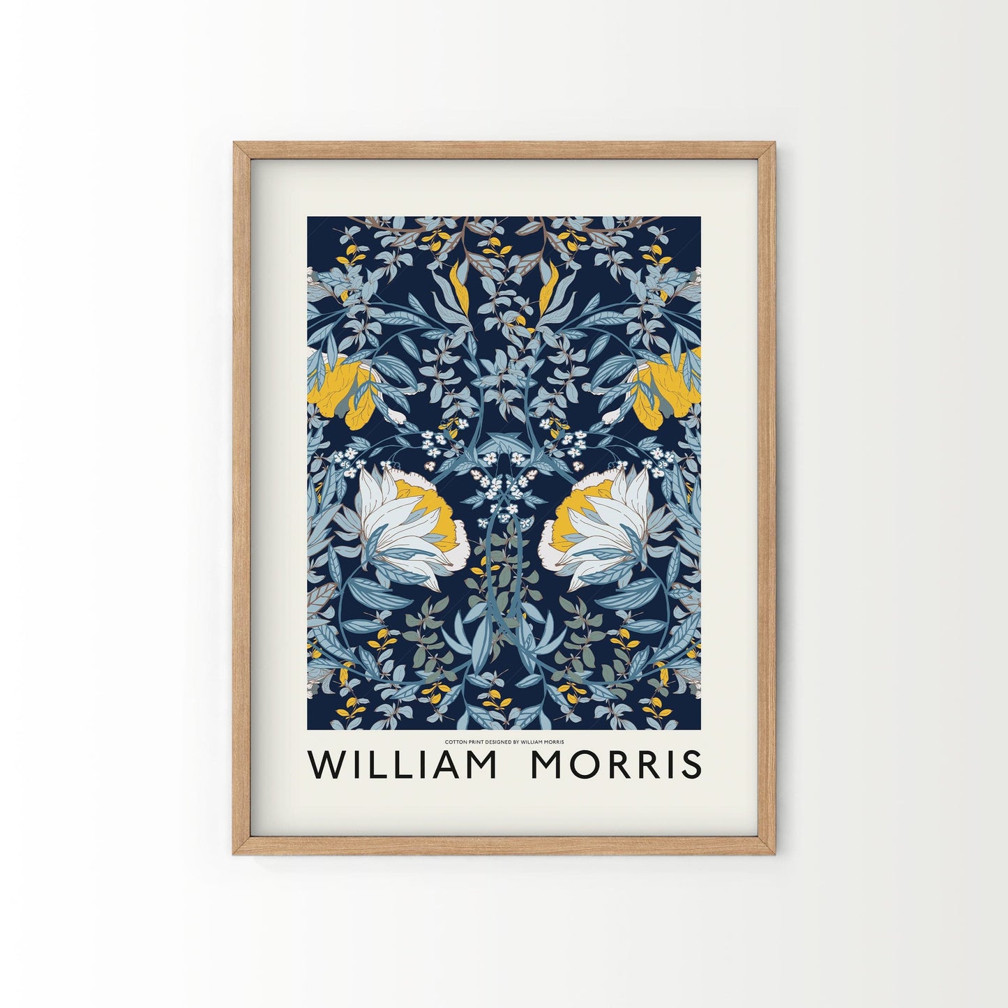 Home Poster Decor Set of 2 Set of 2 Print, William Morris Design, Flower artwork, Marigold, Living Room, Bedroom Wall Art