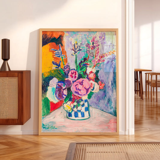 Henri Matisse Les Pivoines Art Print – Colorful Floral – fine art print wall decor
