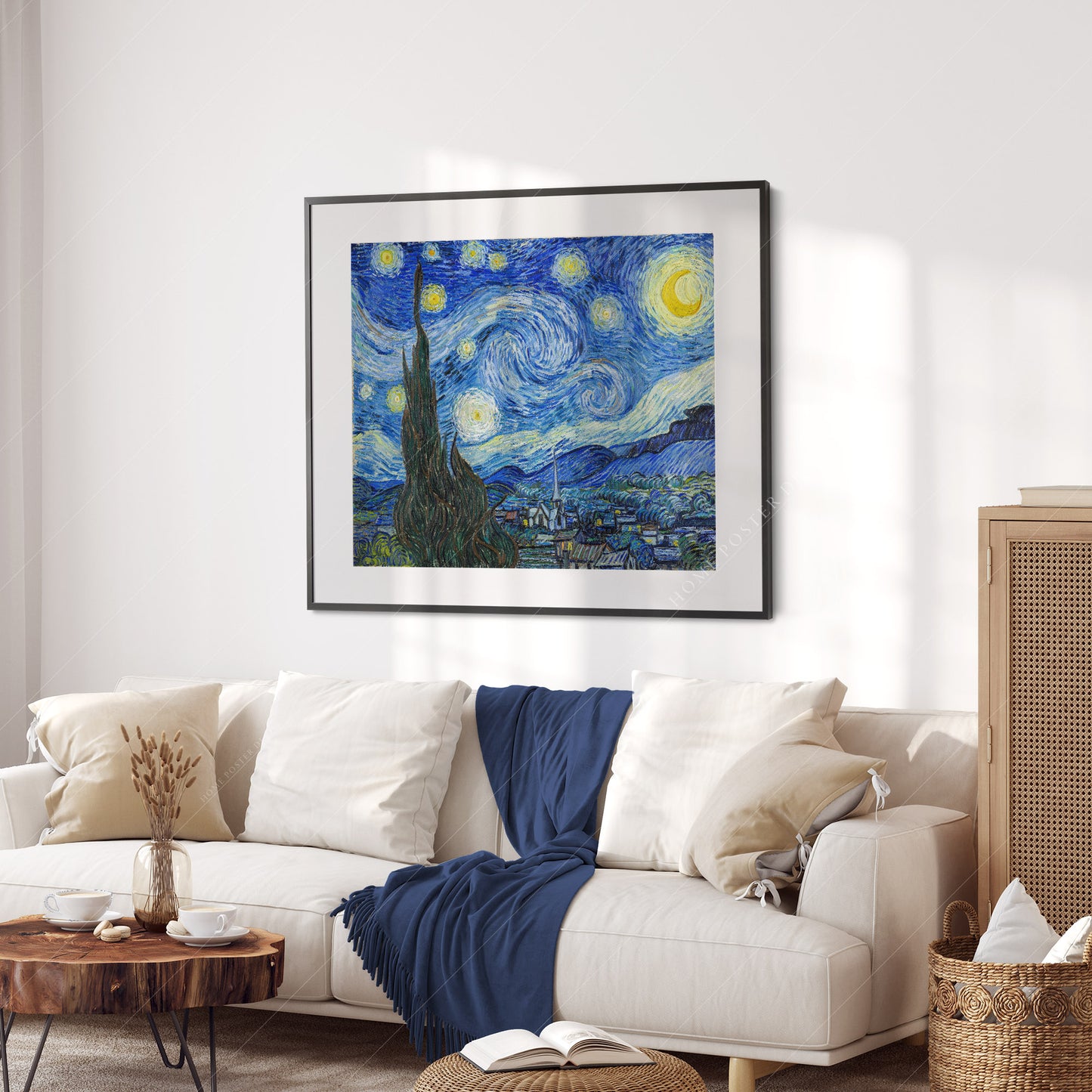 Vincent Van Gogh, Starry Night Print, Famous Artist