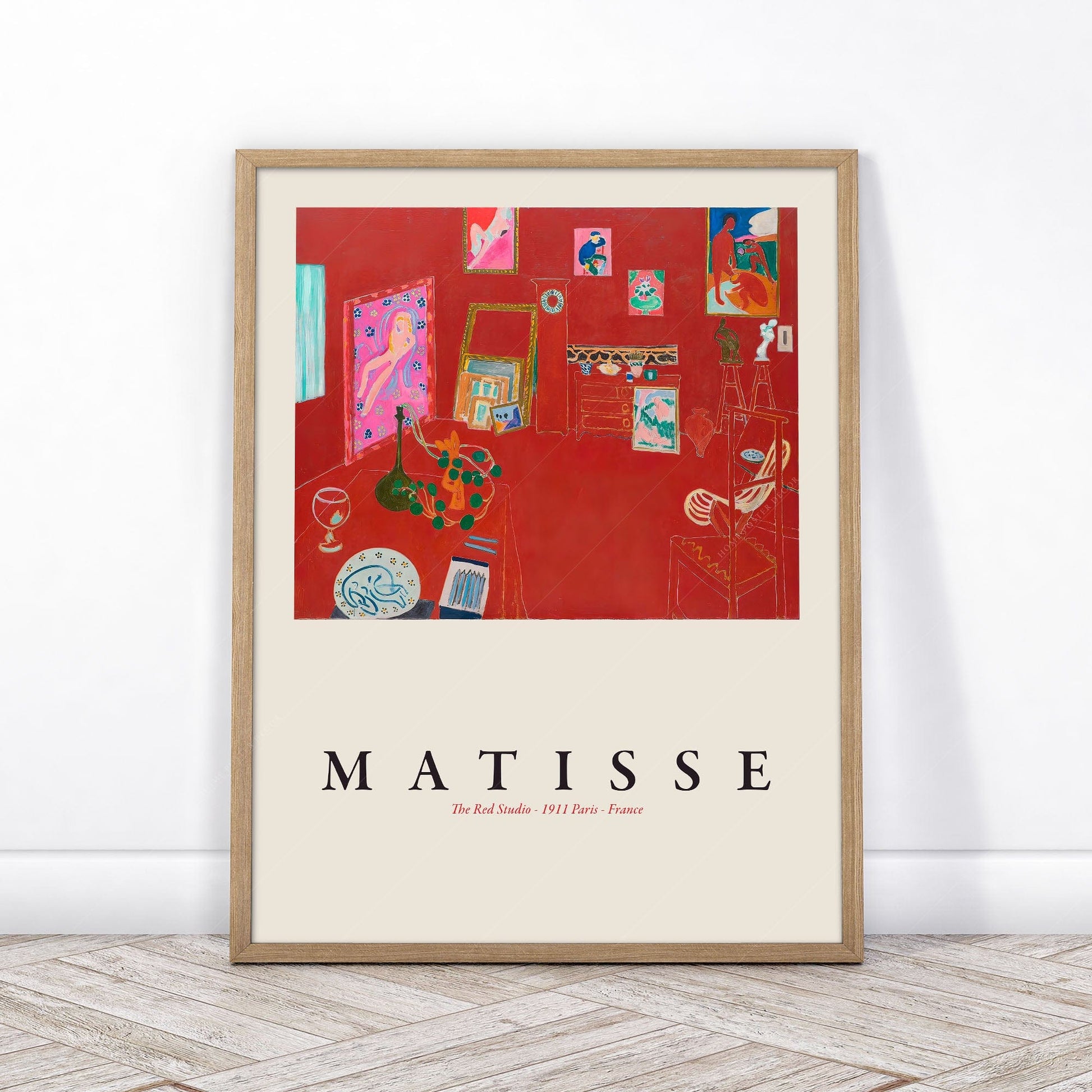 Home Poster Decor The Red Studio by Henri Matisse, Mid Century Modern, Gift Idea