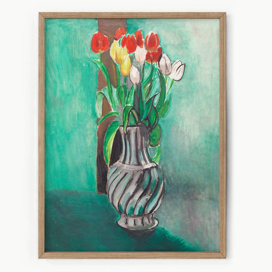 Home Poster Decor Tulip by Henri Matisse, Gift for her, Mid Century Modern Wall Art