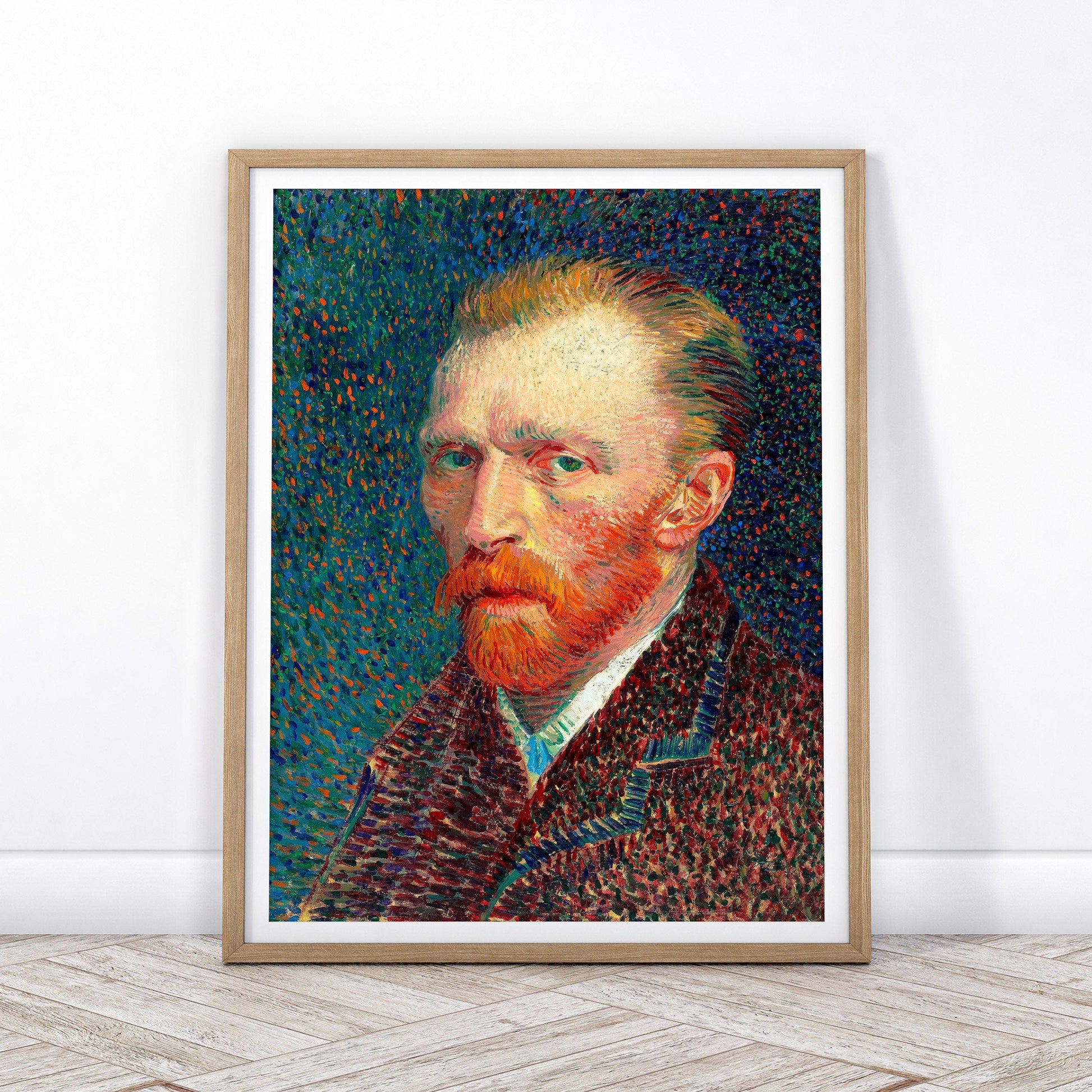 Home Poster Decor Van Gogh Poster, Van Gogh Portrait, Self-Portrait, Van Gogh Painting, Van Gogh Exhibition, Museum Quality Print, Various sizes