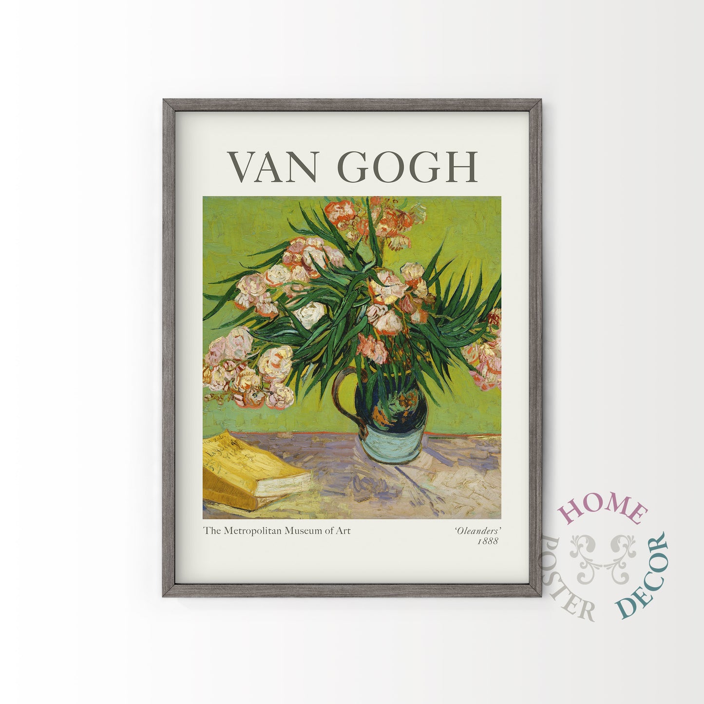 Van Gogh Poster, Oleanders Painting