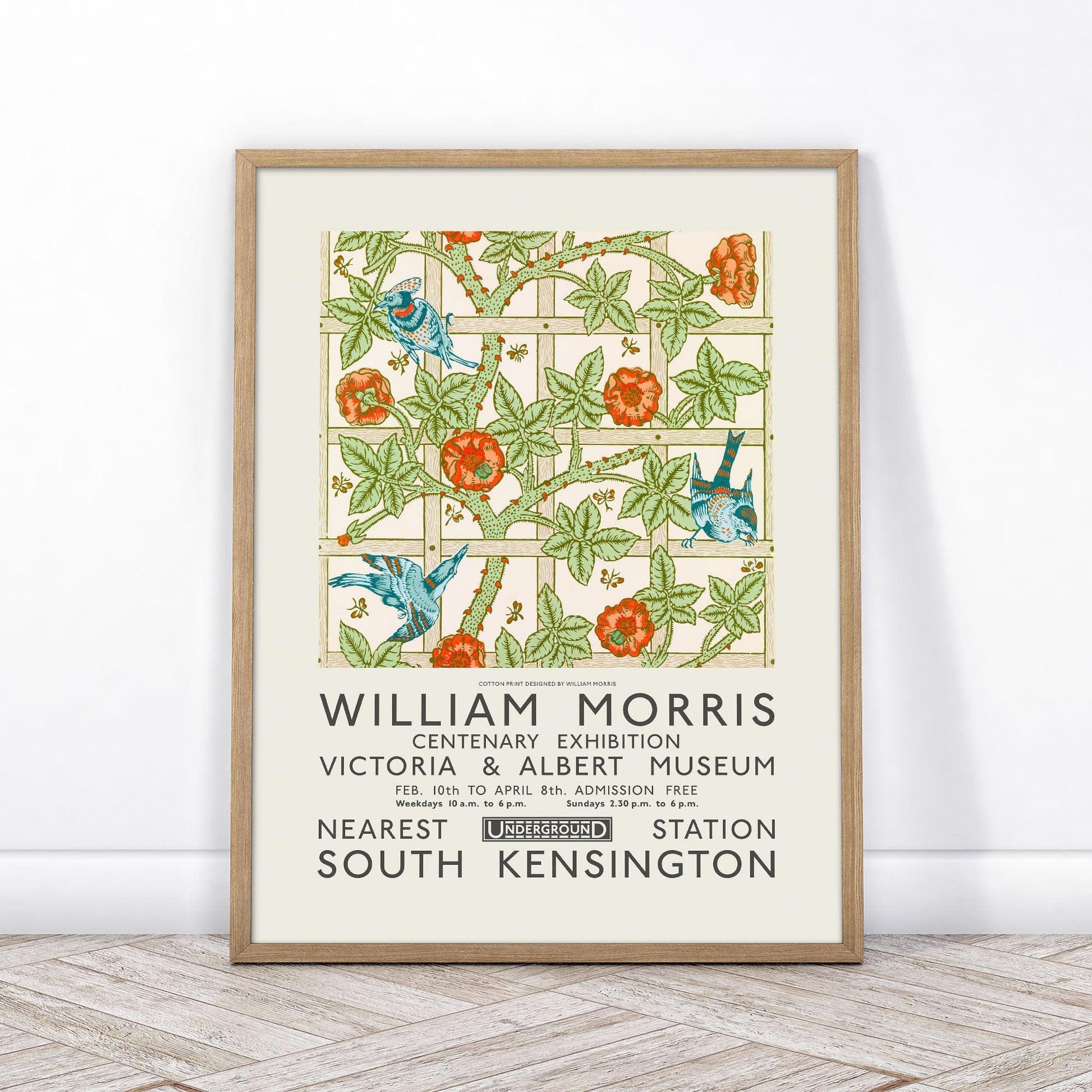 Home Poster Decor Single William Morris poster, Flower print, Dine Wall Decor 9