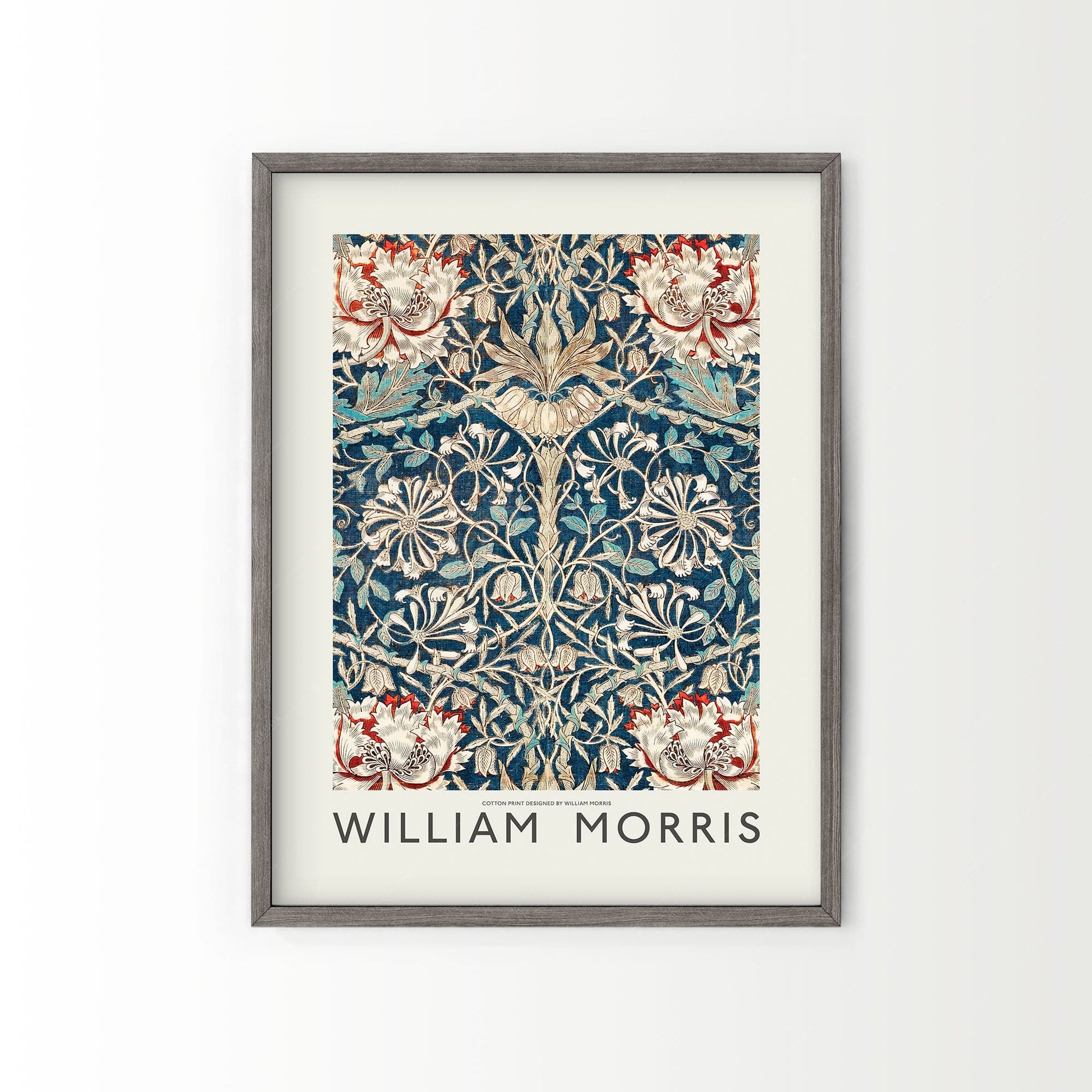 Home Poster Decor Single William Morris Print, Floral Wall Art, Flower Print, Exhibition Poster, Gift Idea 54-2