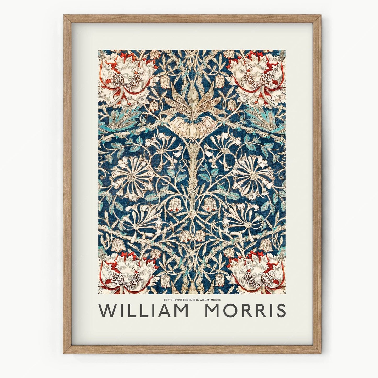 Home Poster Decor Single William Morris Print, Floral Wall Art, Flower Print, Exhibition Poster, Gift Idea 54-2