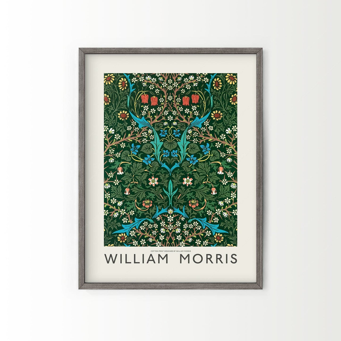 Home Poster Decor Single William Morris Print, Floral Wall Art, Flower Print, William Morris, Midcentury Modern 26