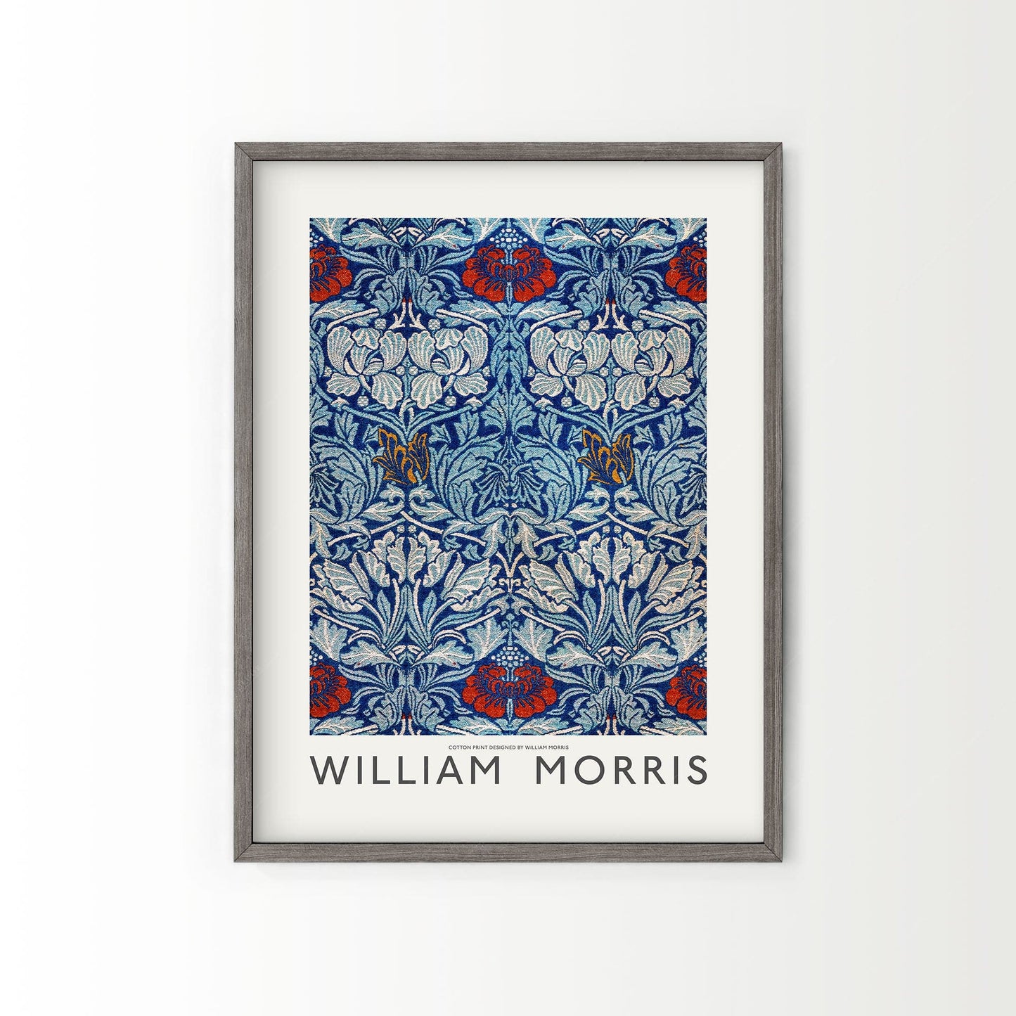 Home Poster Decor Single William Morris print, Leaves Wall Art,Bedroom Wall Decor, Flower Pattern 56