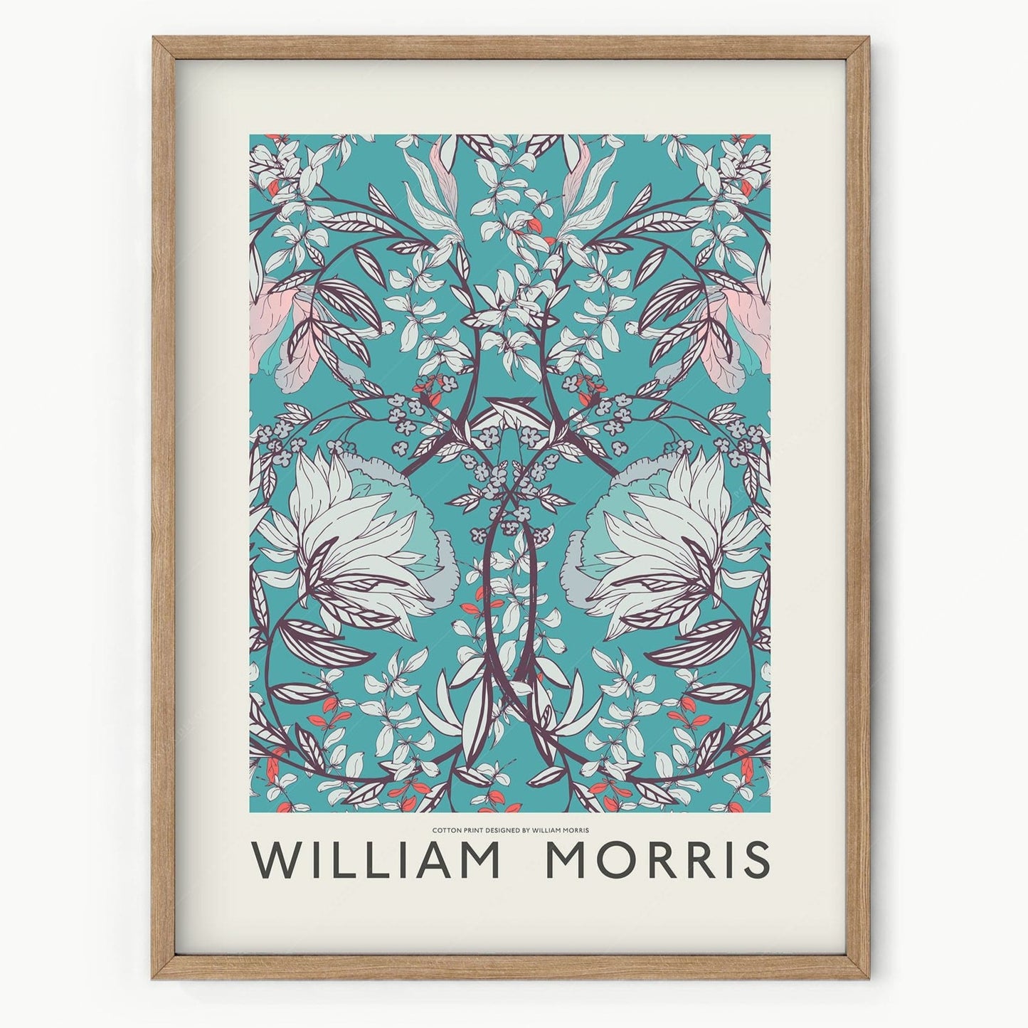 Home Poster Decor Single William Morris, Willow Bough, Flower Pattern, Floral Illustration, Abstract Art