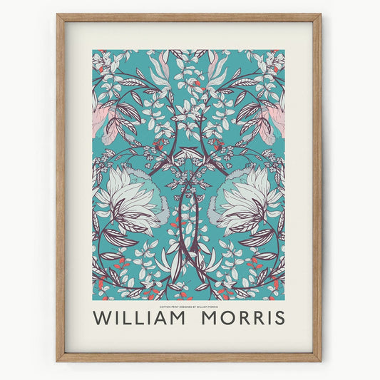 Home Poster Decor Single William Morris, Willow Bough, Flower Pattern, Floral Illustration, Abstract Art