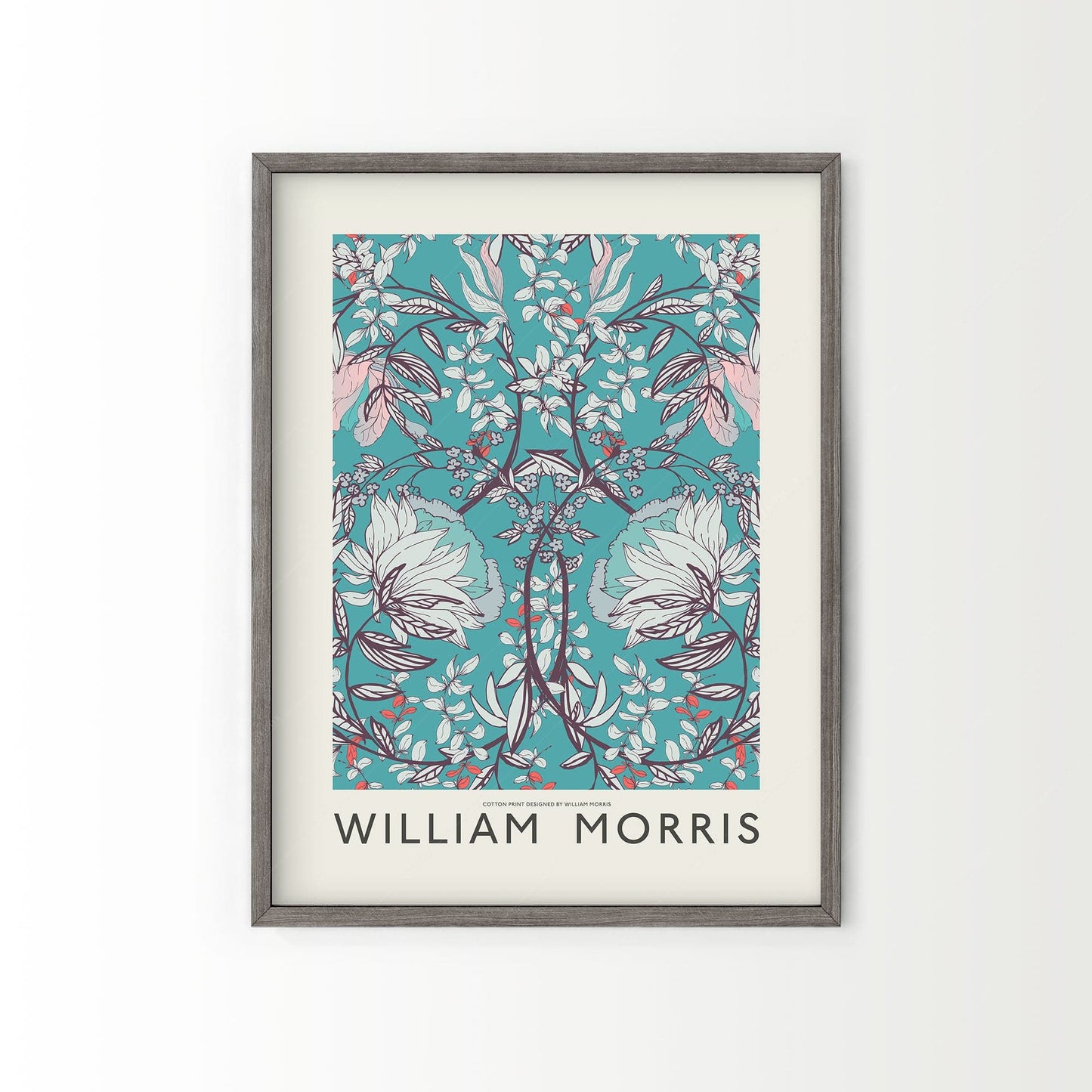 Home Poster Decor Single William Morris, Willow Bough, Flower Pattern, Floral Illustration, Abstract Art