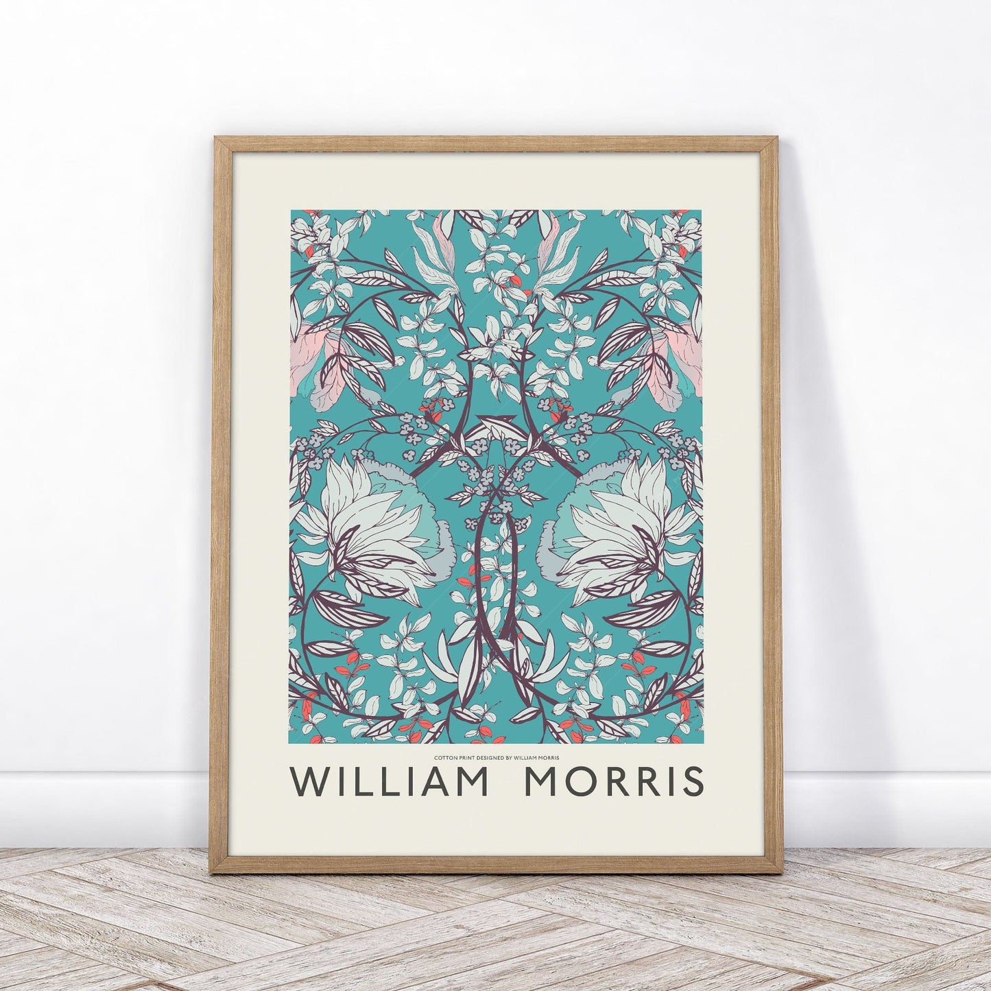 Home Poster Decor Single William Morris, Willow Bough, Flower Pattern, Floral Illustration, Abstract Art